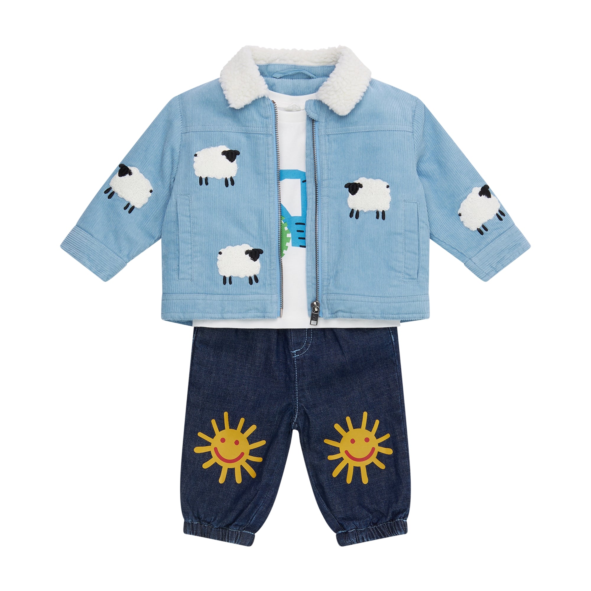 Baby Boys & Girls Light Blue Jacket