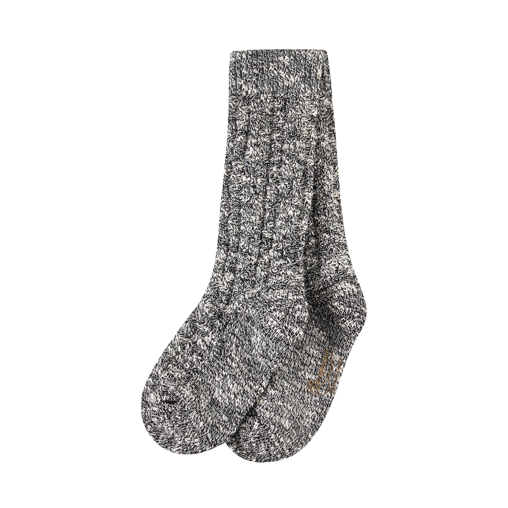 Girls Grey Cotton Socks