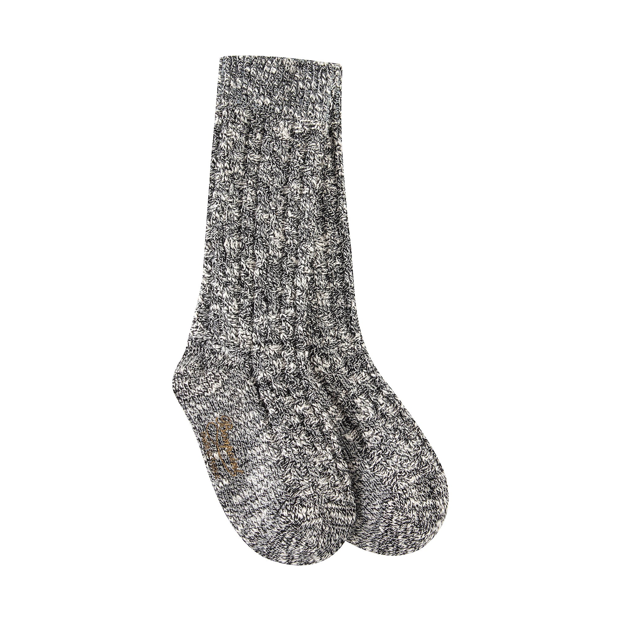 Girls Grey Cotton Socks