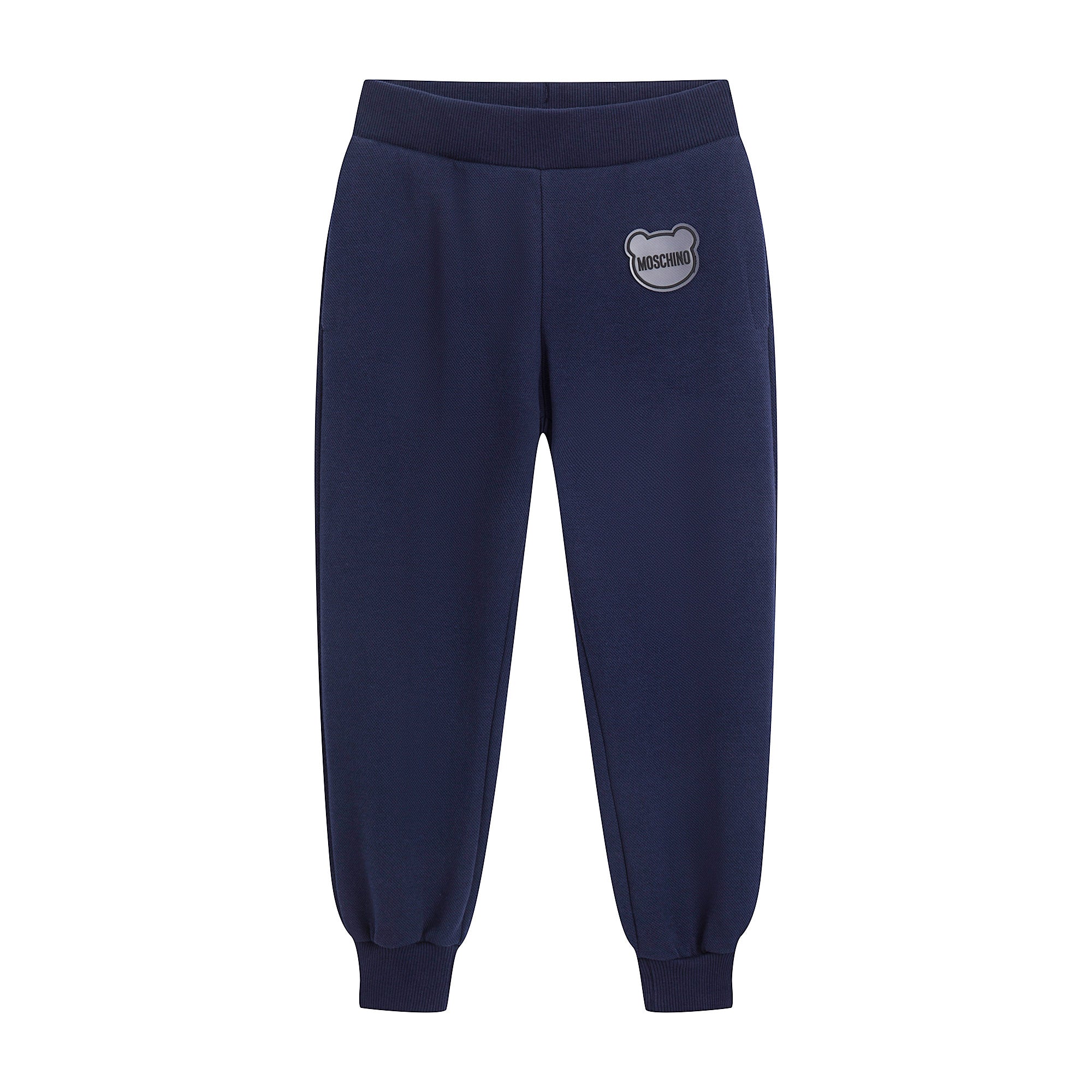 Boys & Girls Navy Cotton Trousers