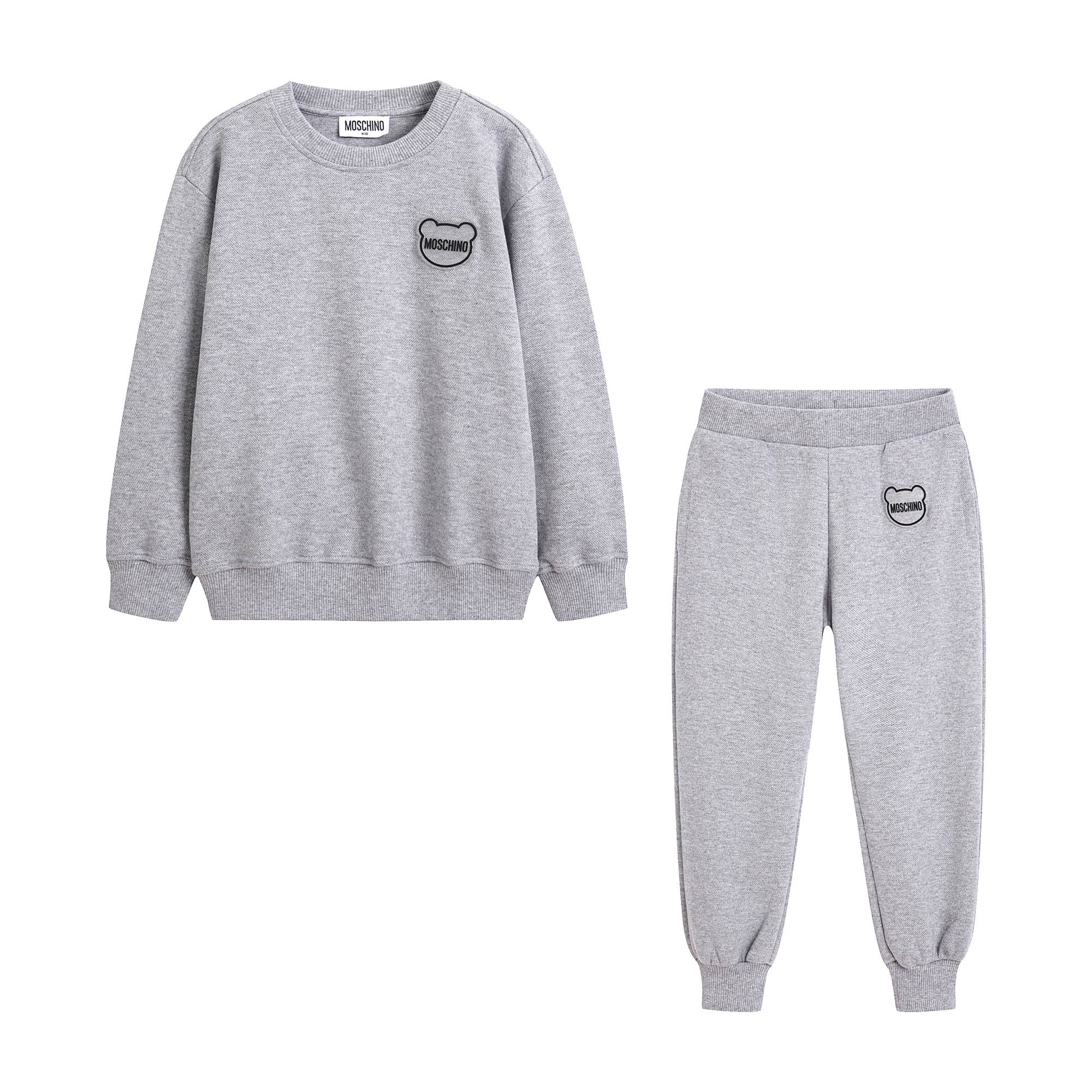 Boys & Girls Grey Cotton Set