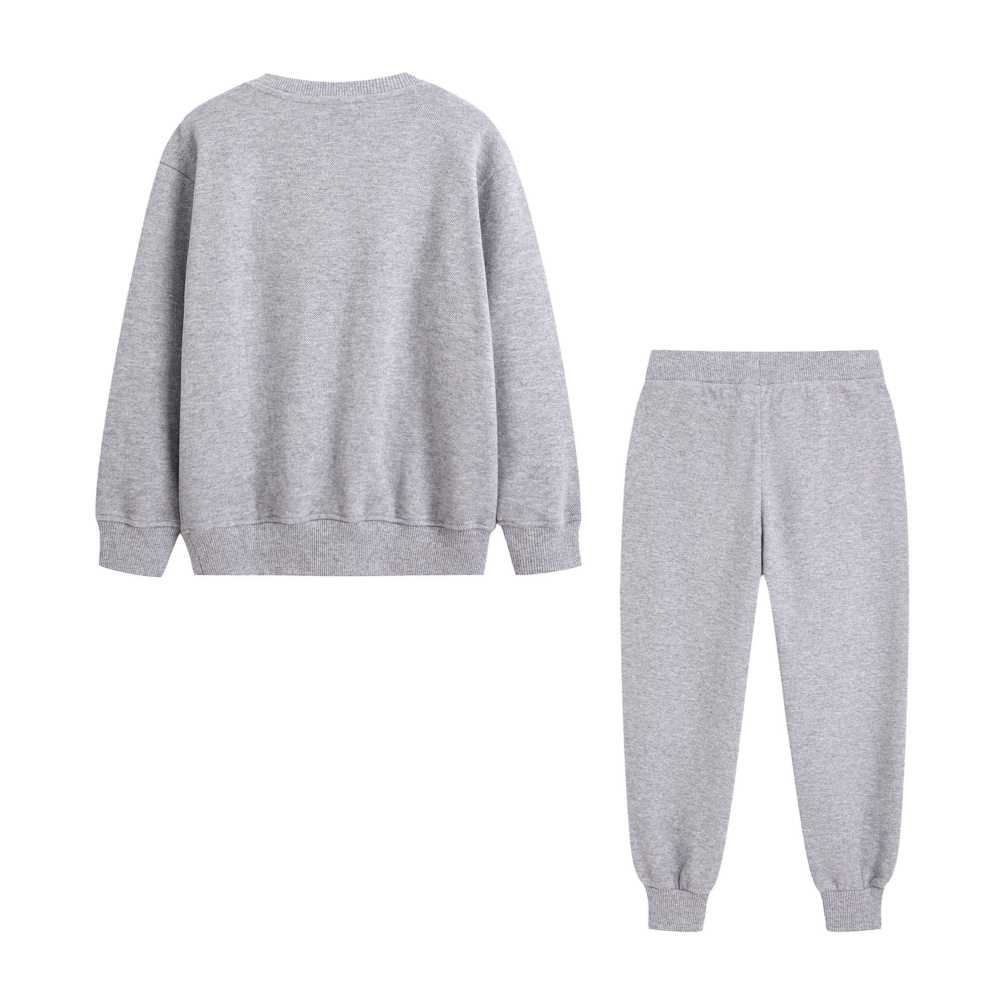 Boys & Girls Grey Cotton Set