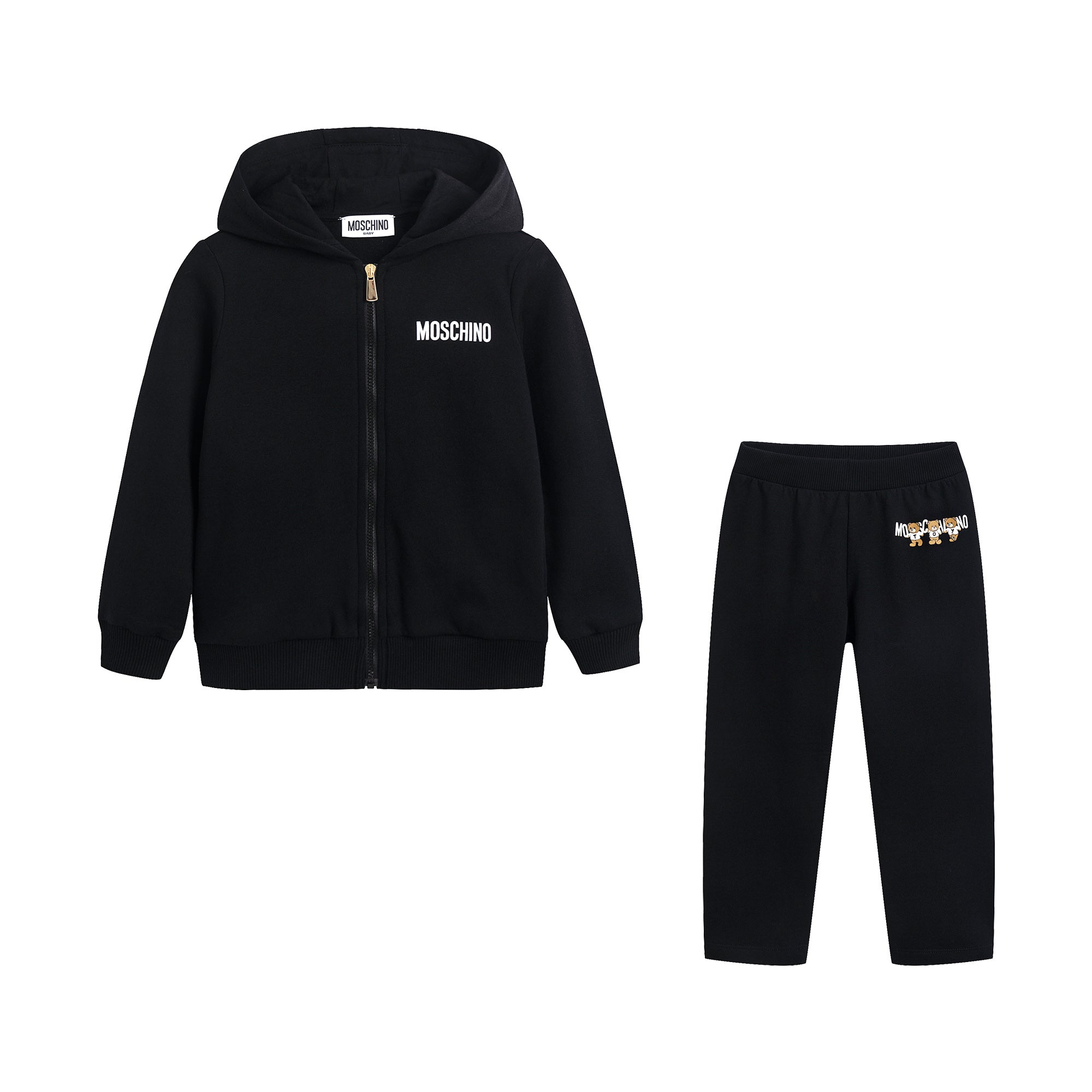 Baby Boys & Girls Black Cotton Set