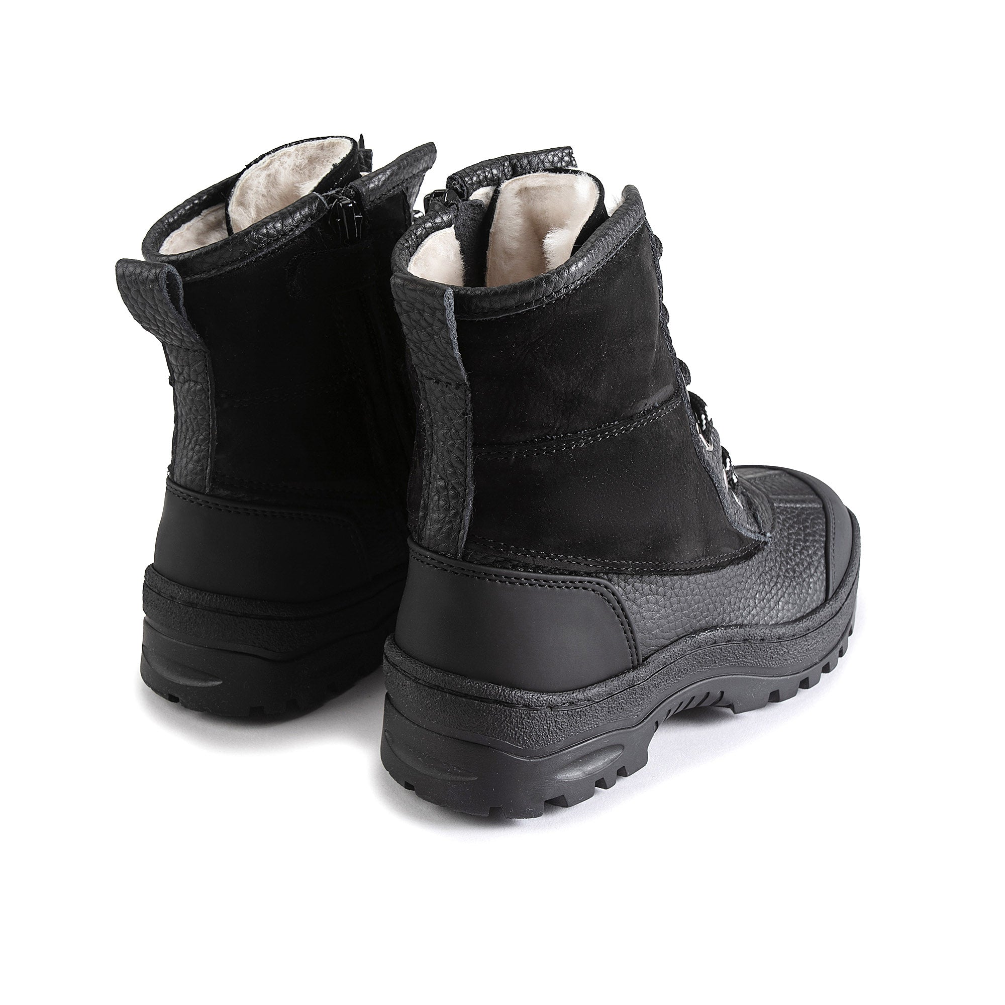 Boys & Girls Black Shoes