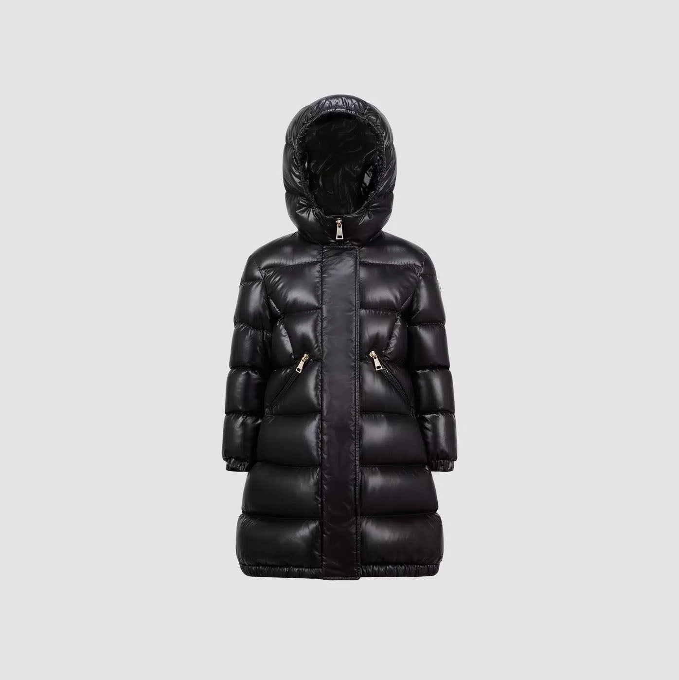 Girls Black "BELLEVUE" Padded Down Coat