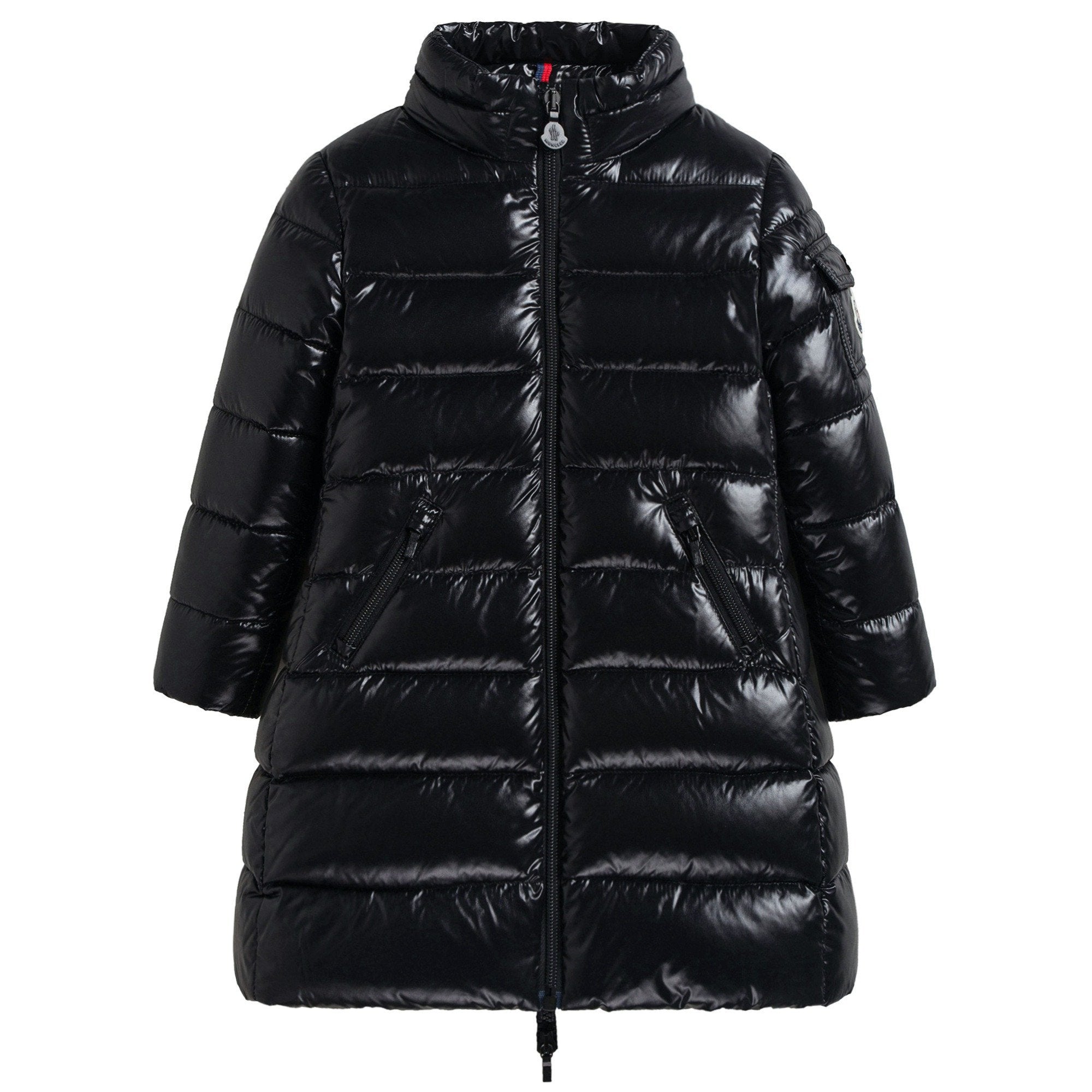 Girls Black "MOKA" Padded Down Coat