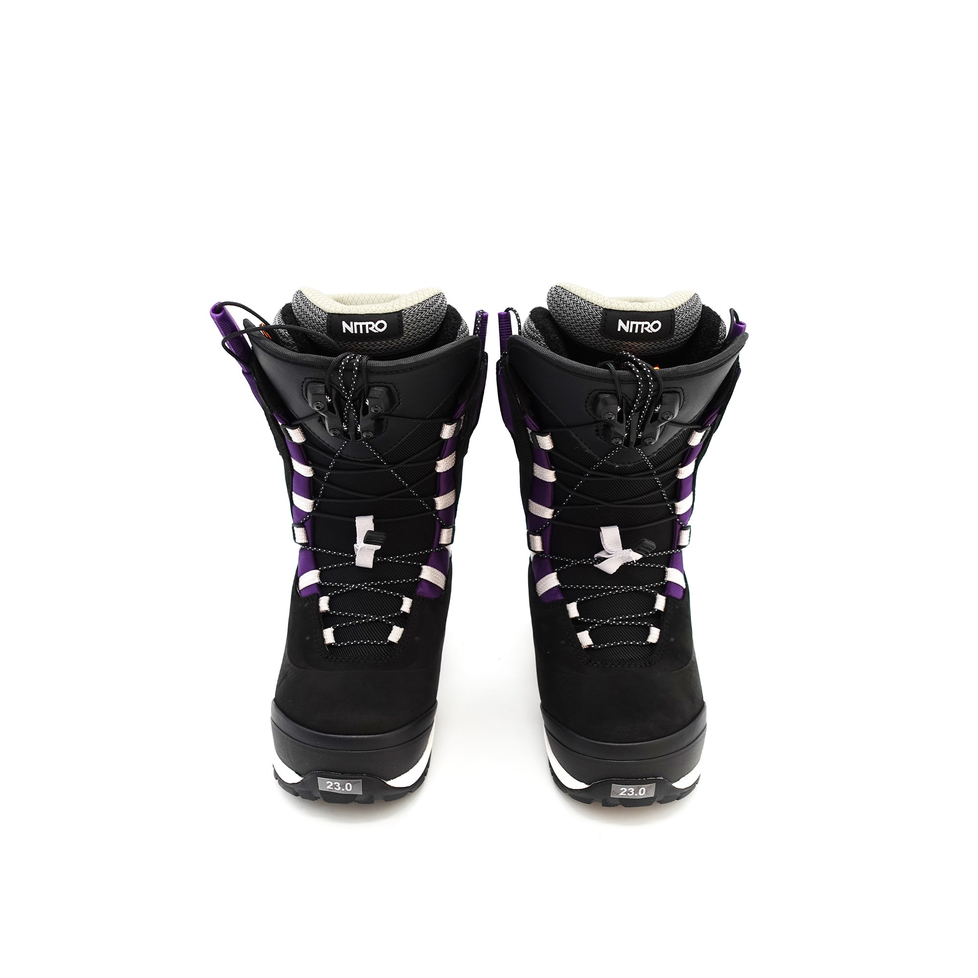 Girls Black "BIANCA" Snow Shoes