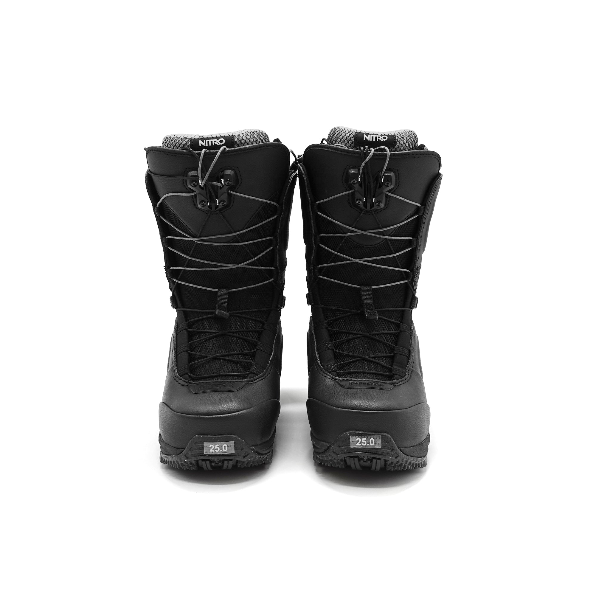 Boys Black "TEAM" Snow Shoes