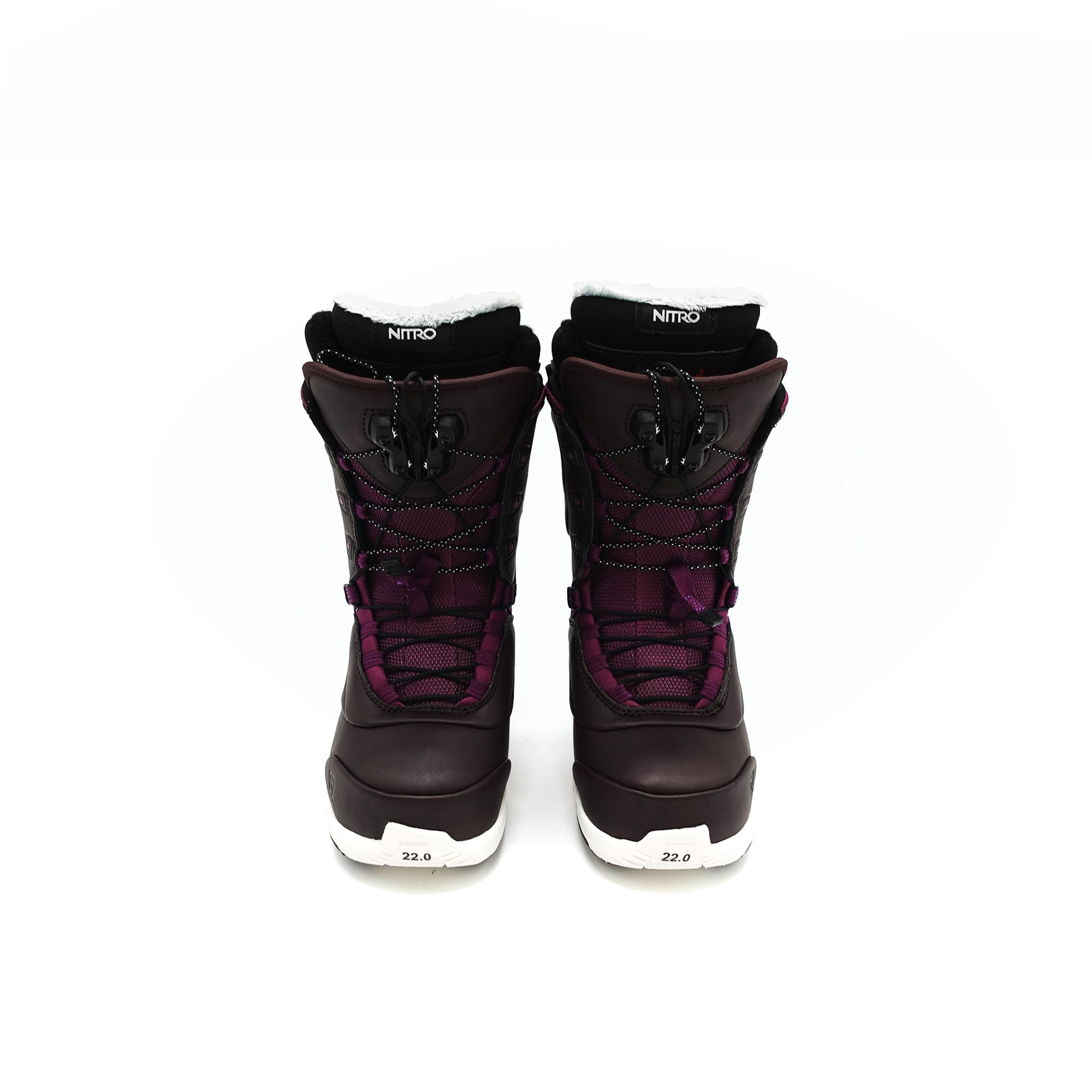 Girls Purple "CROWN" Snow Shoes