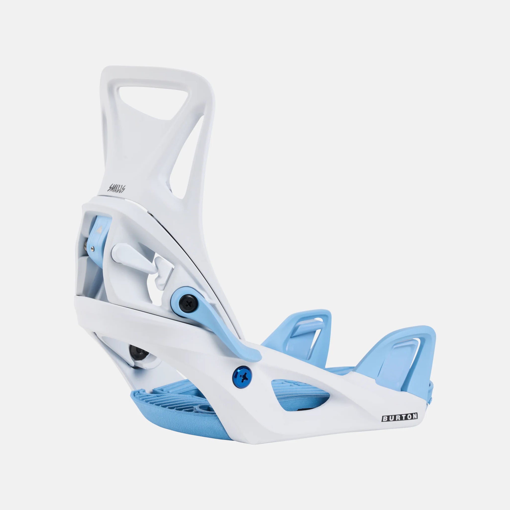 Boys & Girls Light Blue "Step On" Snowboard Bindings