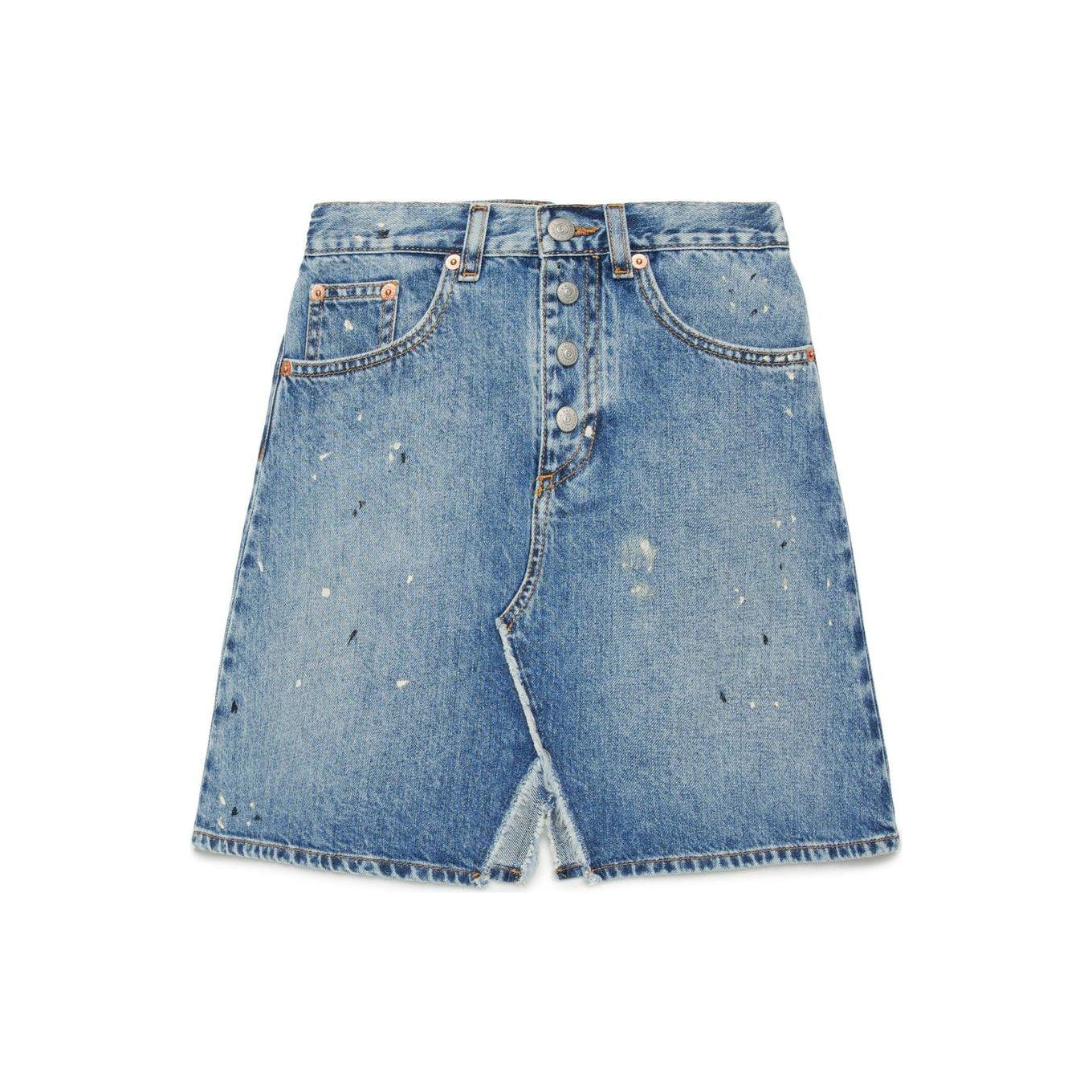 Girls Blue Denim Skirt