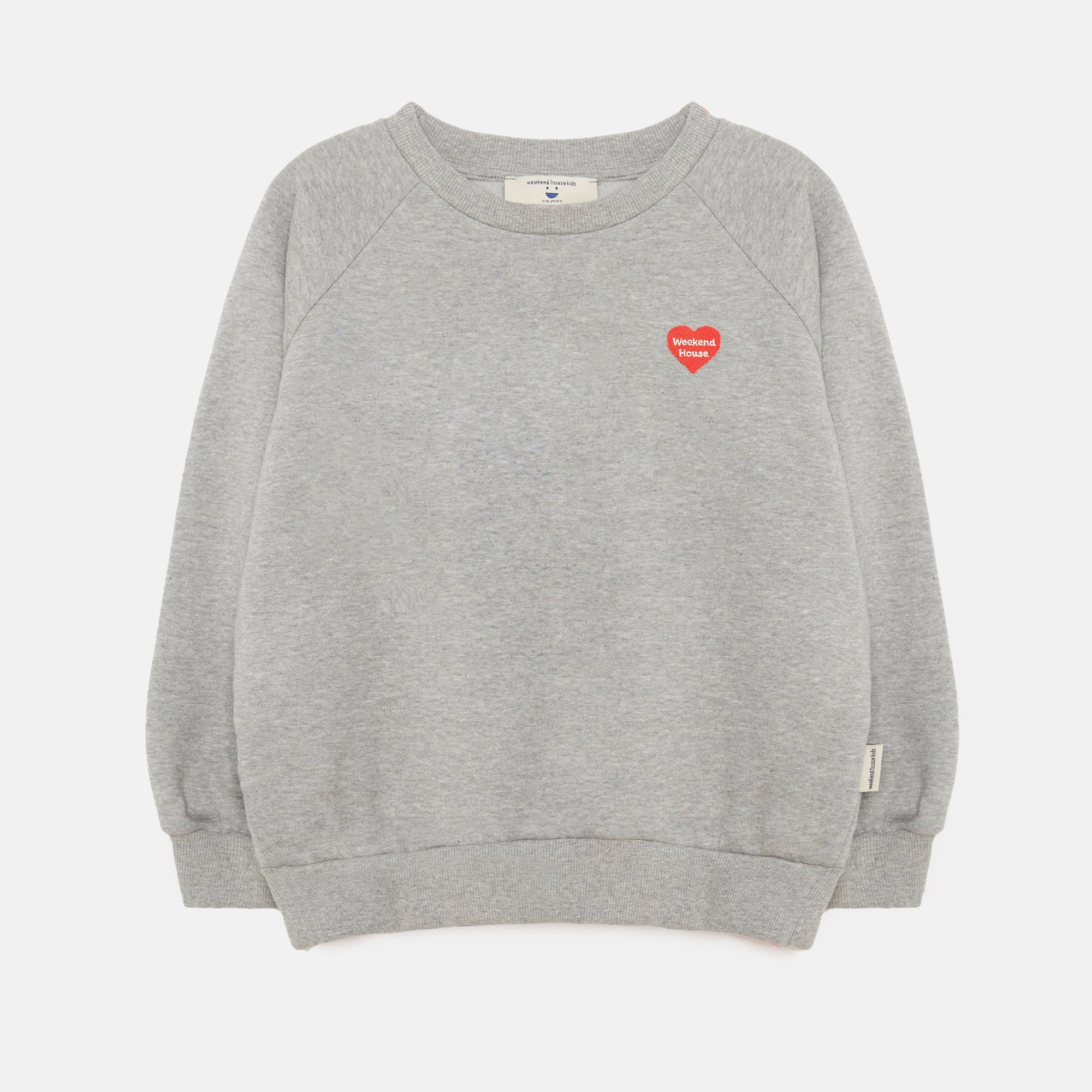 Boys & Girls Grey Cotton Sweatshirt