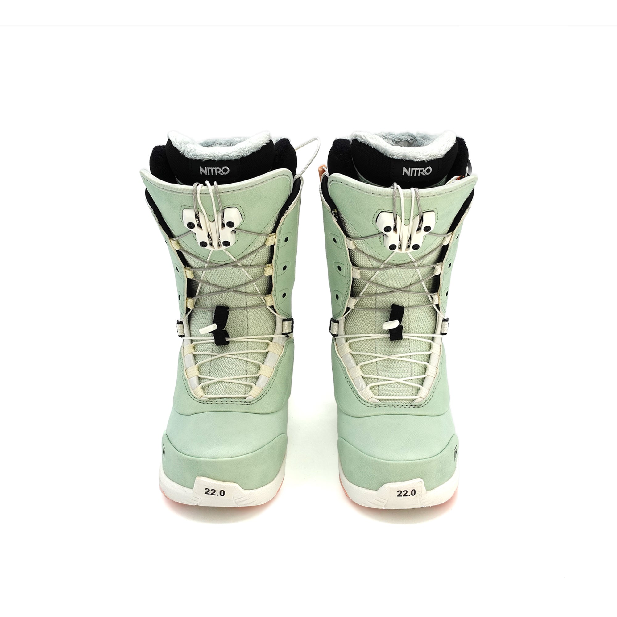 Girls Mint "CROWN" Snow Shoes