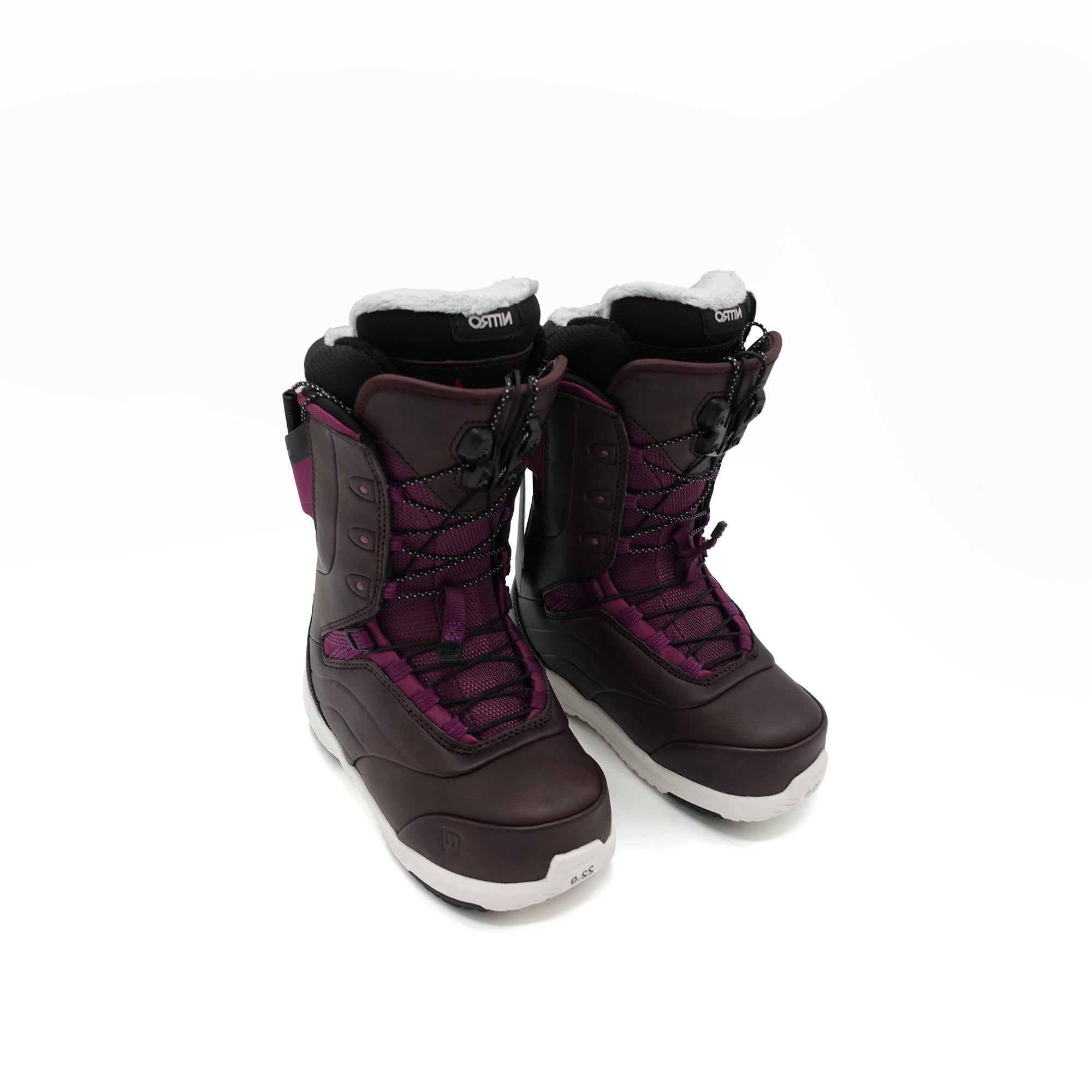 Girls Purple "CROWN" Snow Shoes