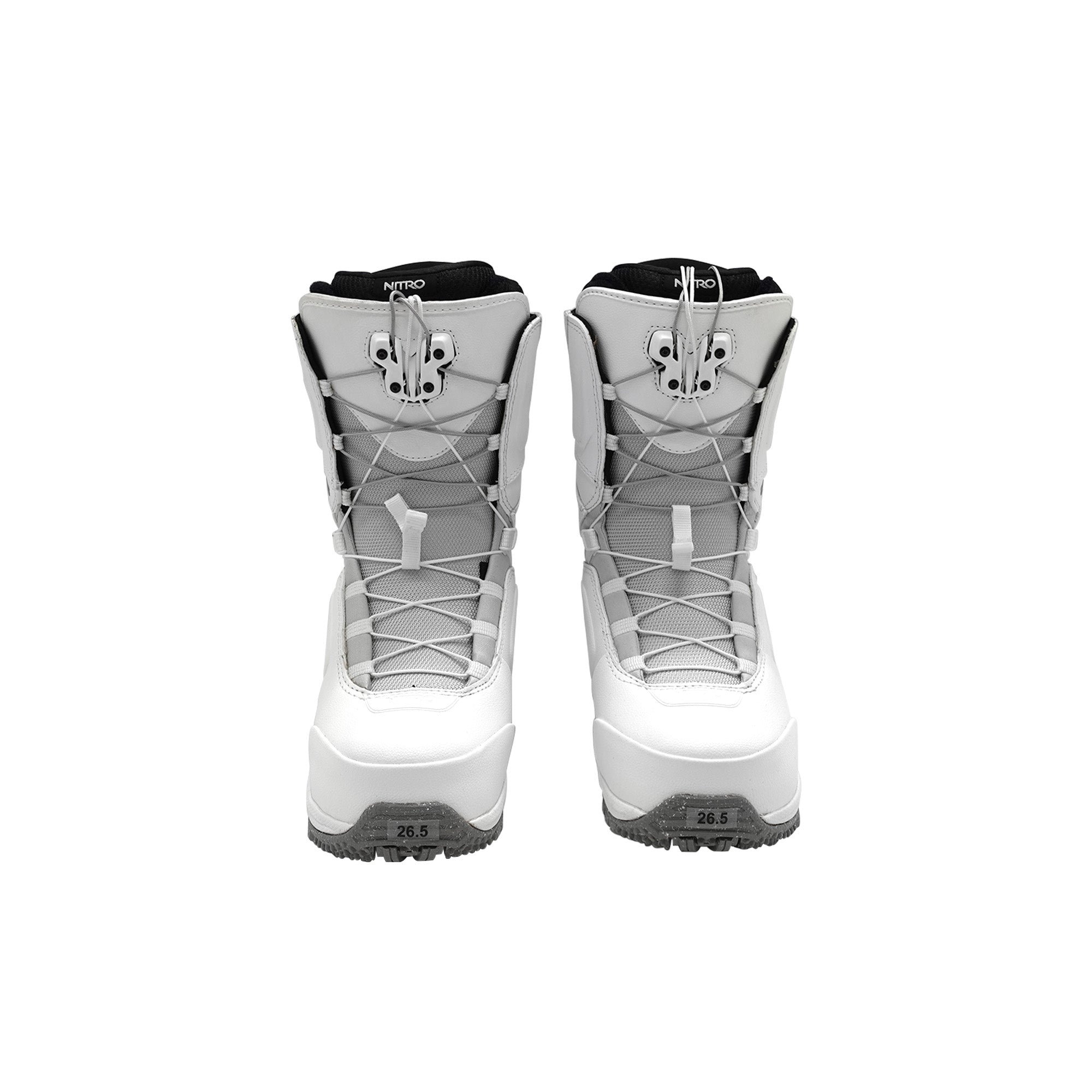 Boys White "TEAM" Snow Shoes