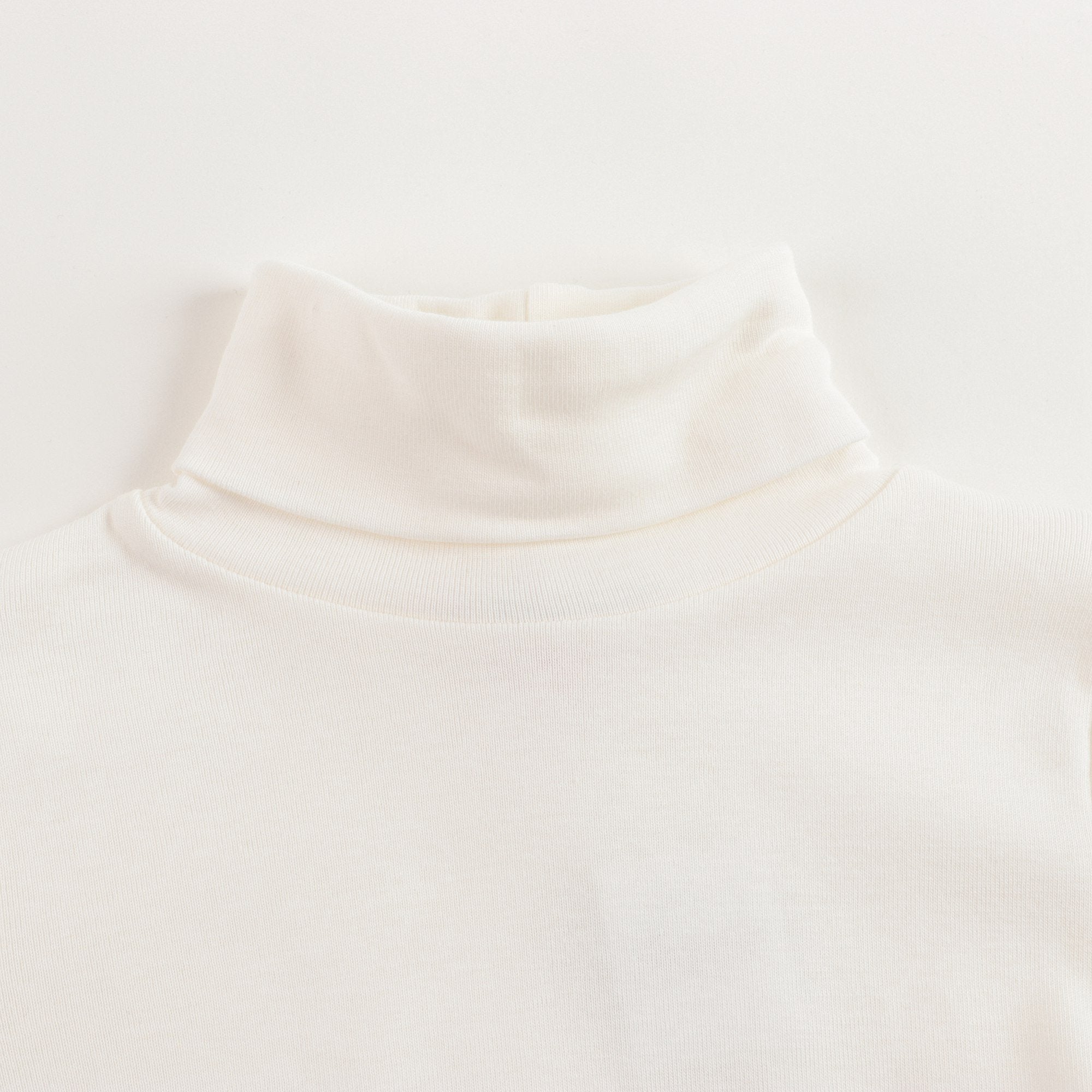 Girls White Cotton T-Shirt