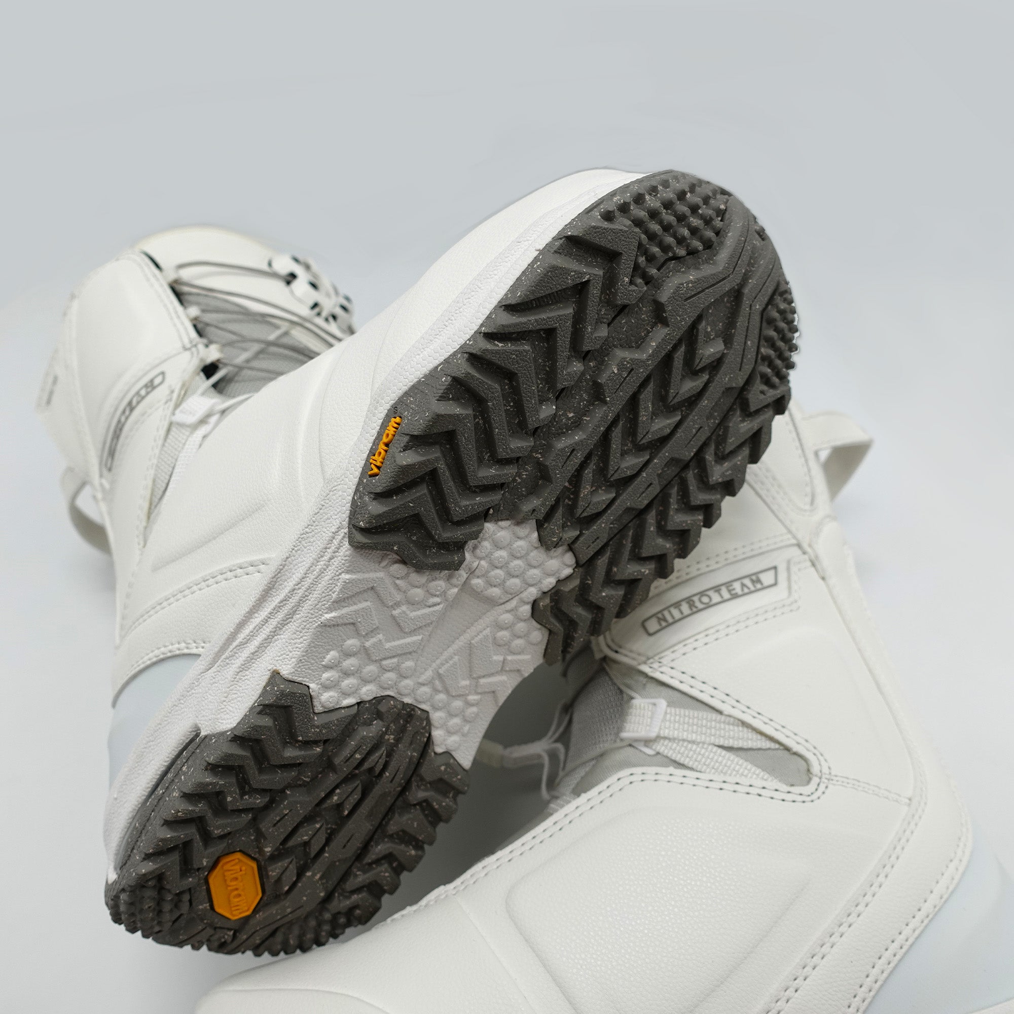 Boys White "TEAM" Snow Shoes