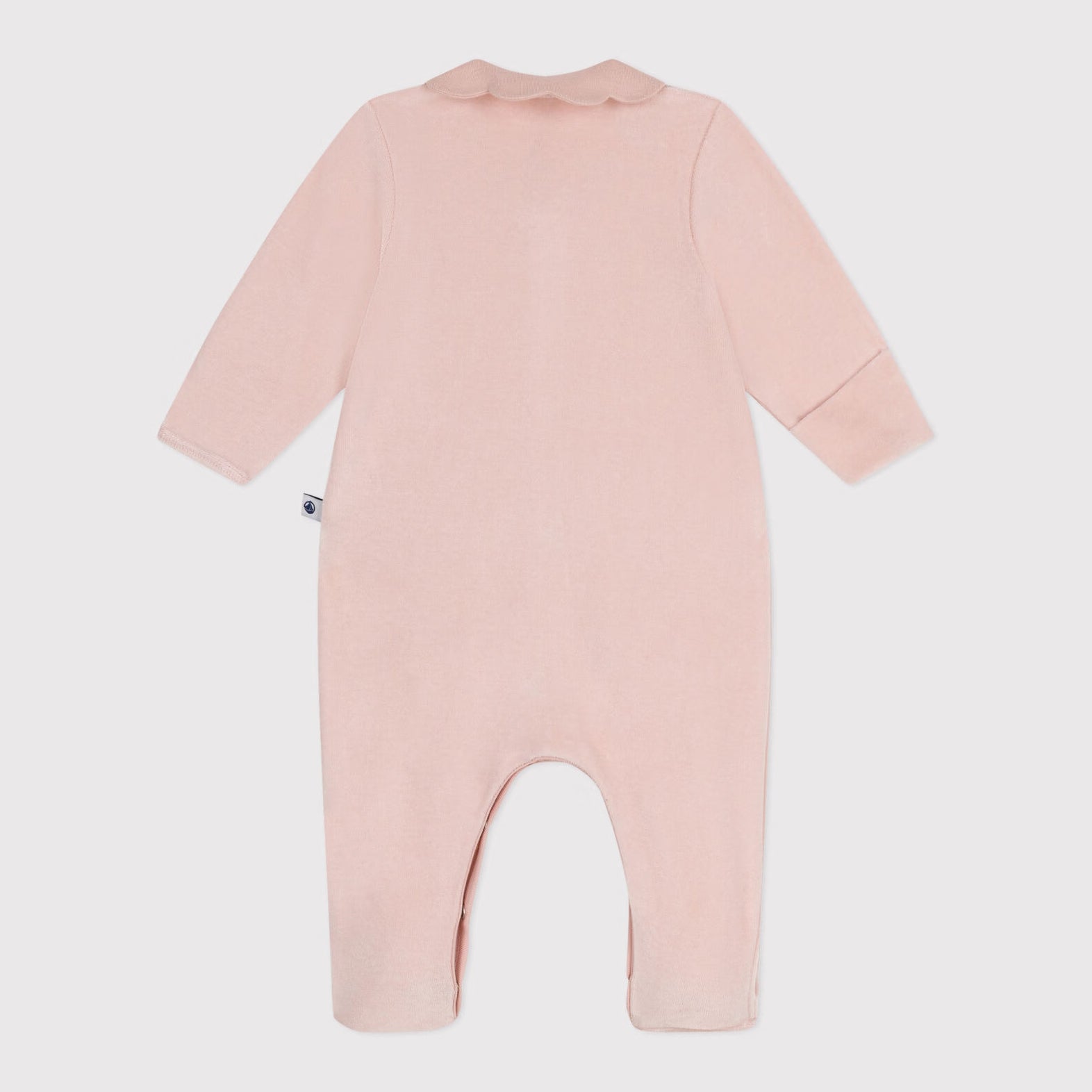 Baby Girls Pink Cotton Babysuit