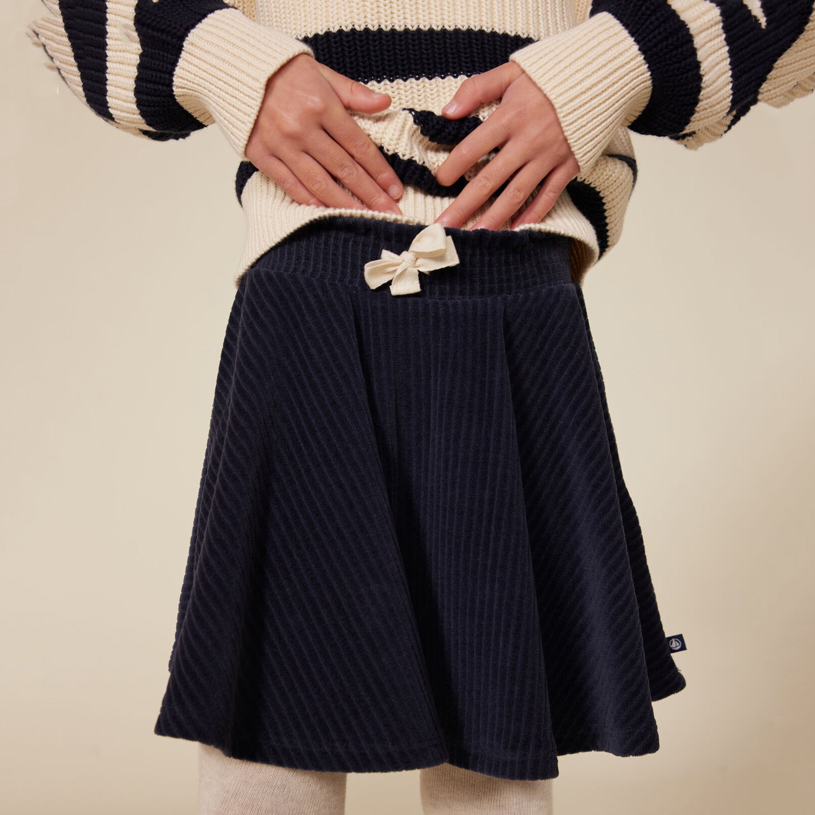 Girls Navy Skirt