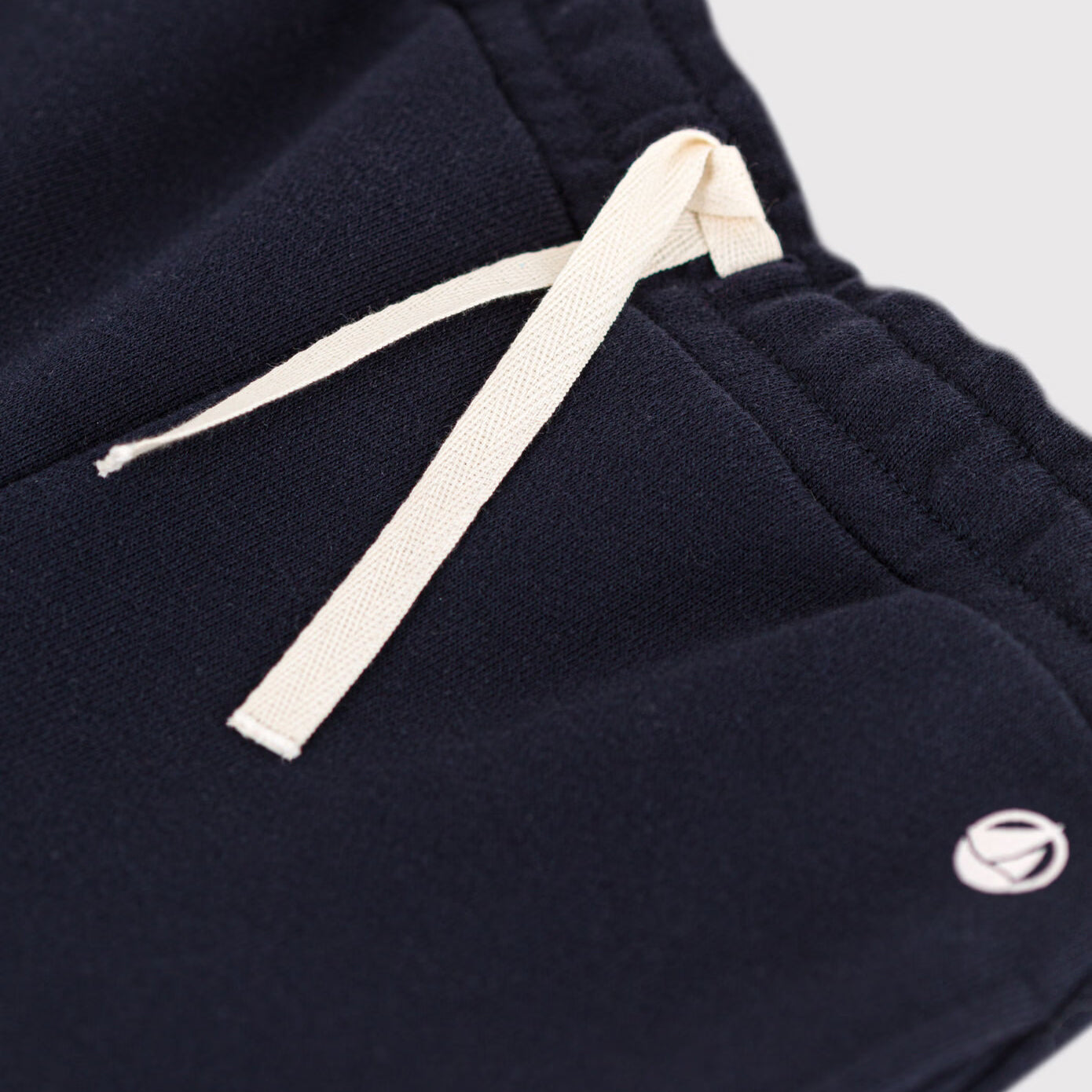 Girls Navy Cotton Trousers