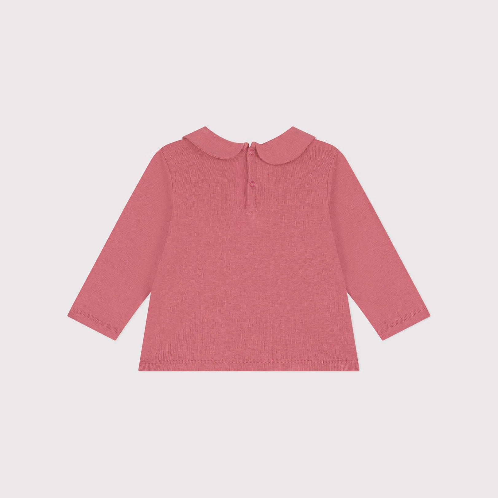 Baby Girls Pink Cotton T-Shirt