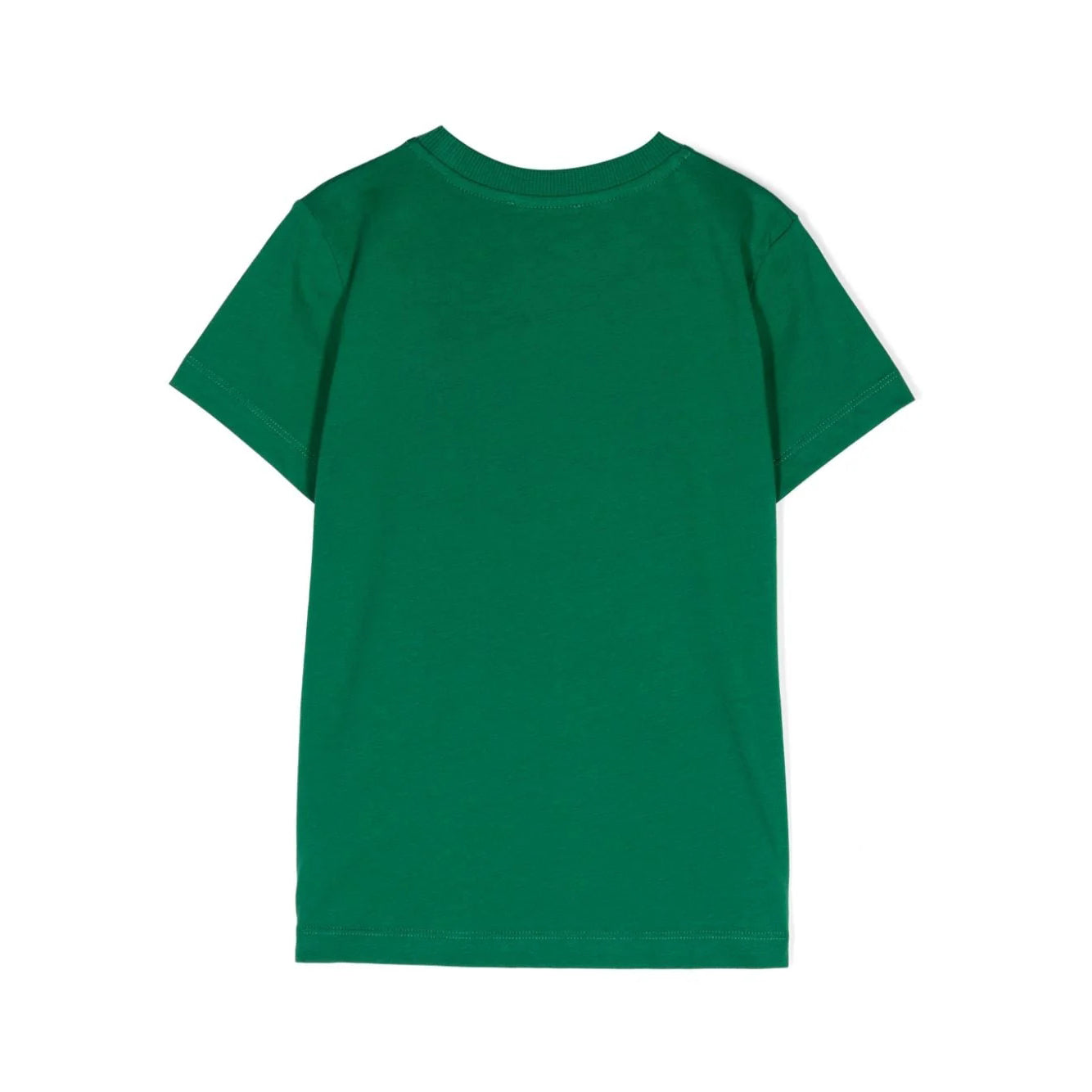 Boys & Girls Green Cotton T-Shirt