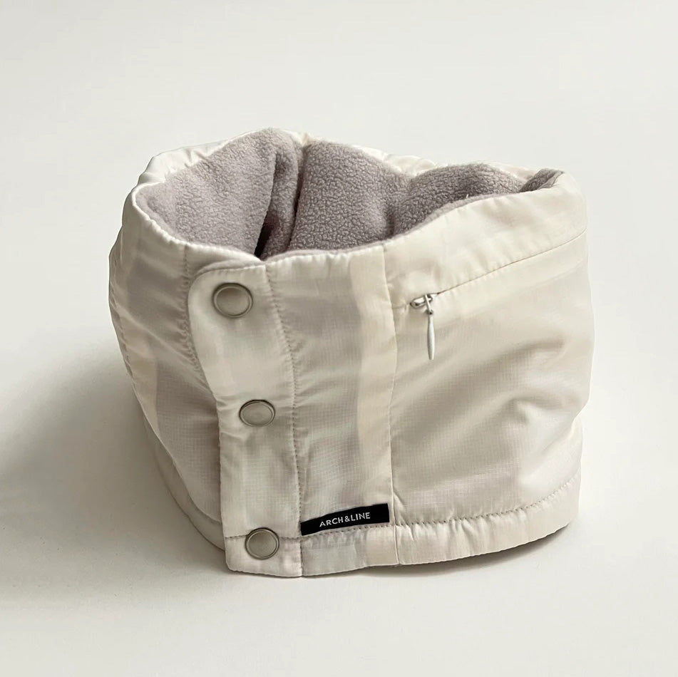 Adult White Padded Jacket