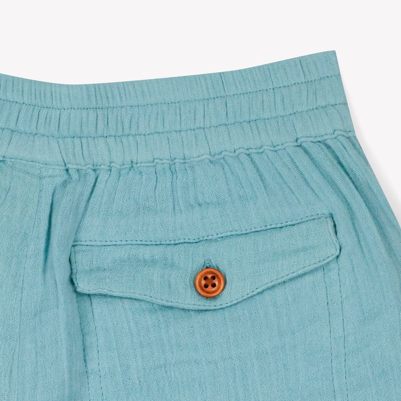 Boys & Girls Blue Cotton Shorts