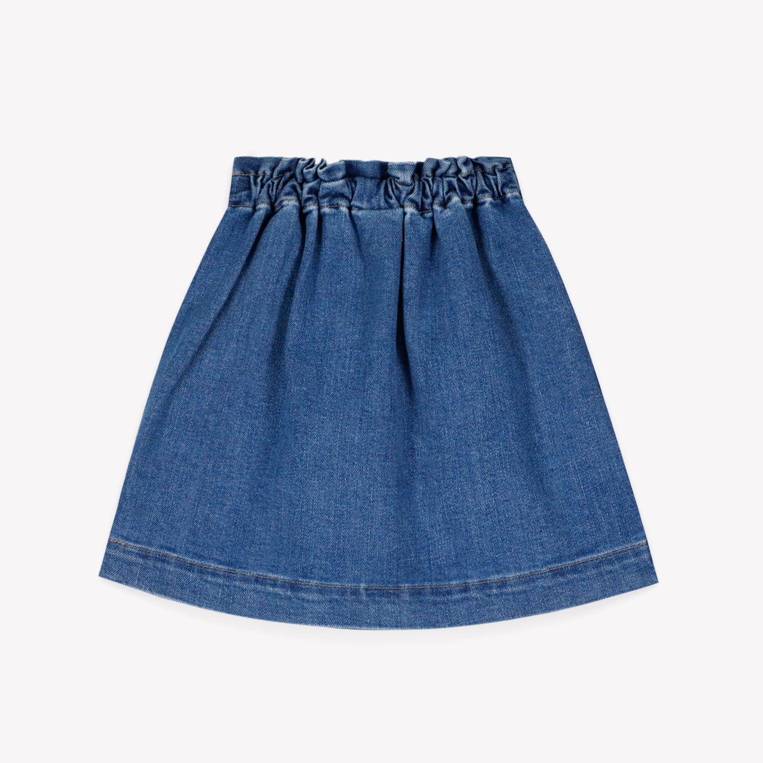 Girls Denim Blue Skirt