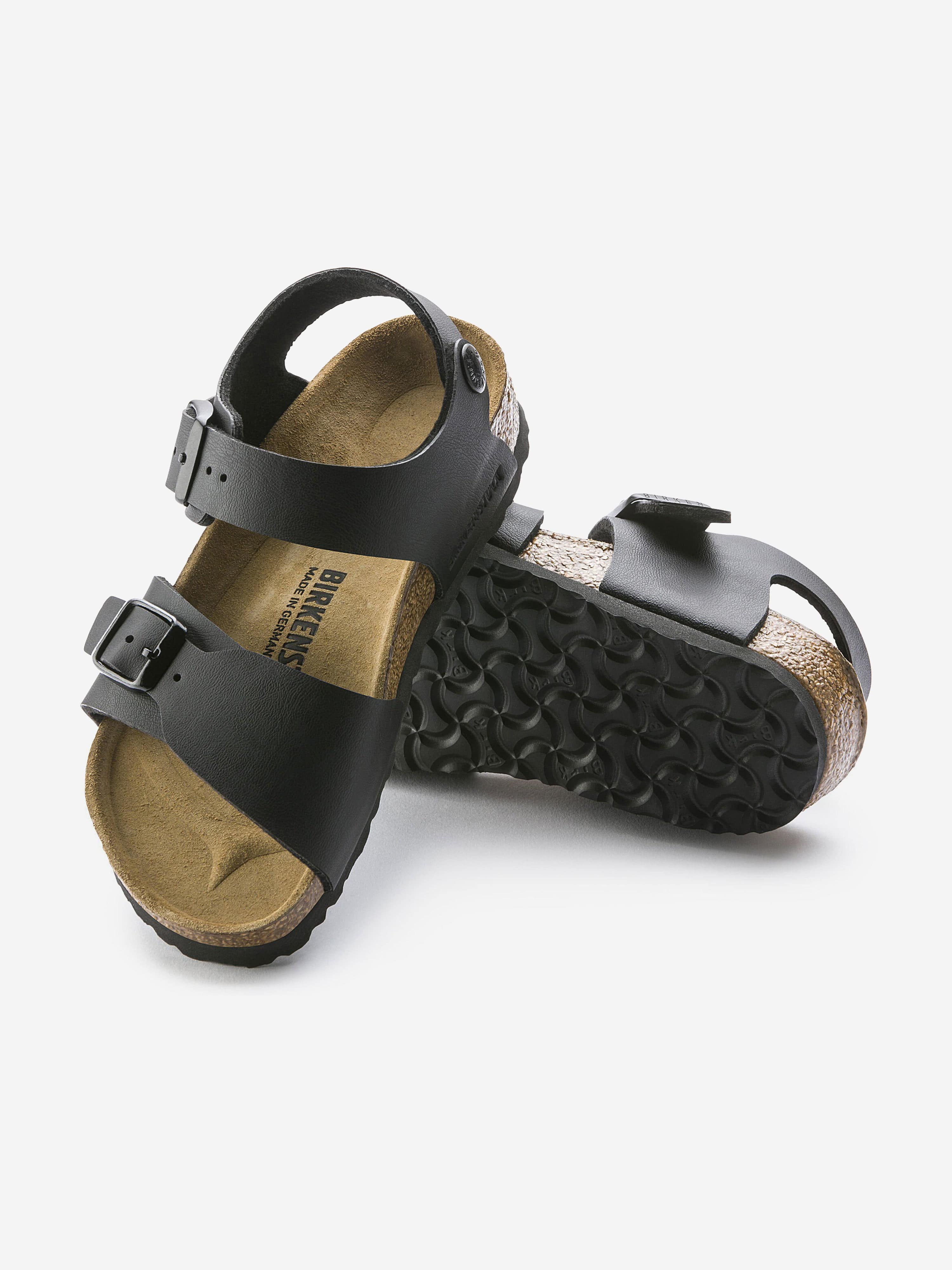 Boys New York Classic Sandals in Black