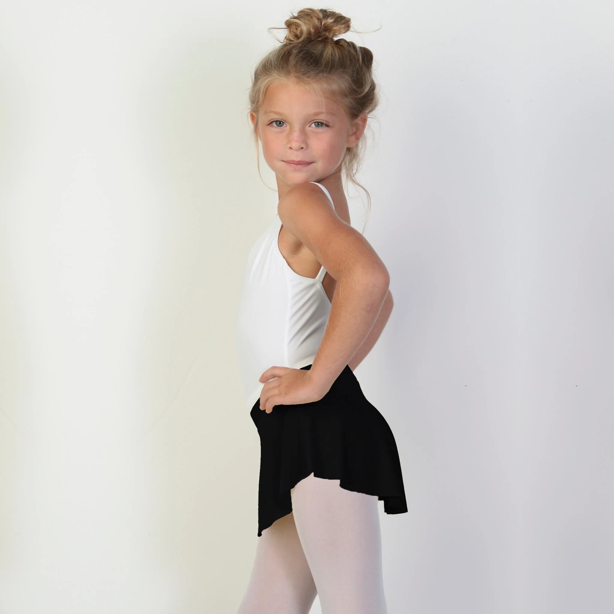 Girls Black Ballet Skirt