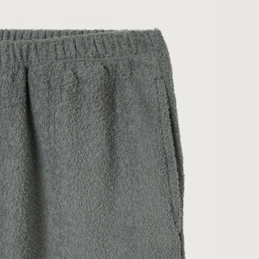 Women Dark Grey Cotton Trousers