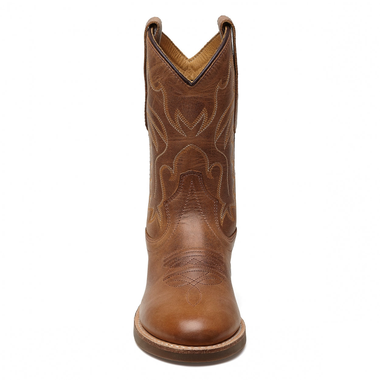 Girls Brown Cowboy Boots