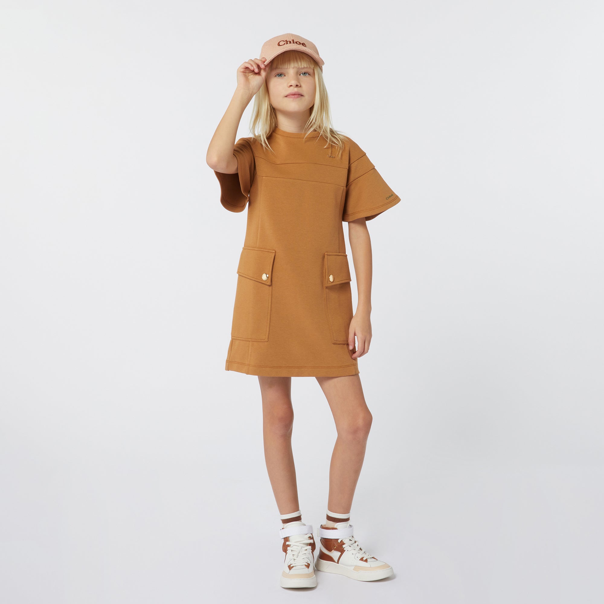 Girls Brown Dress