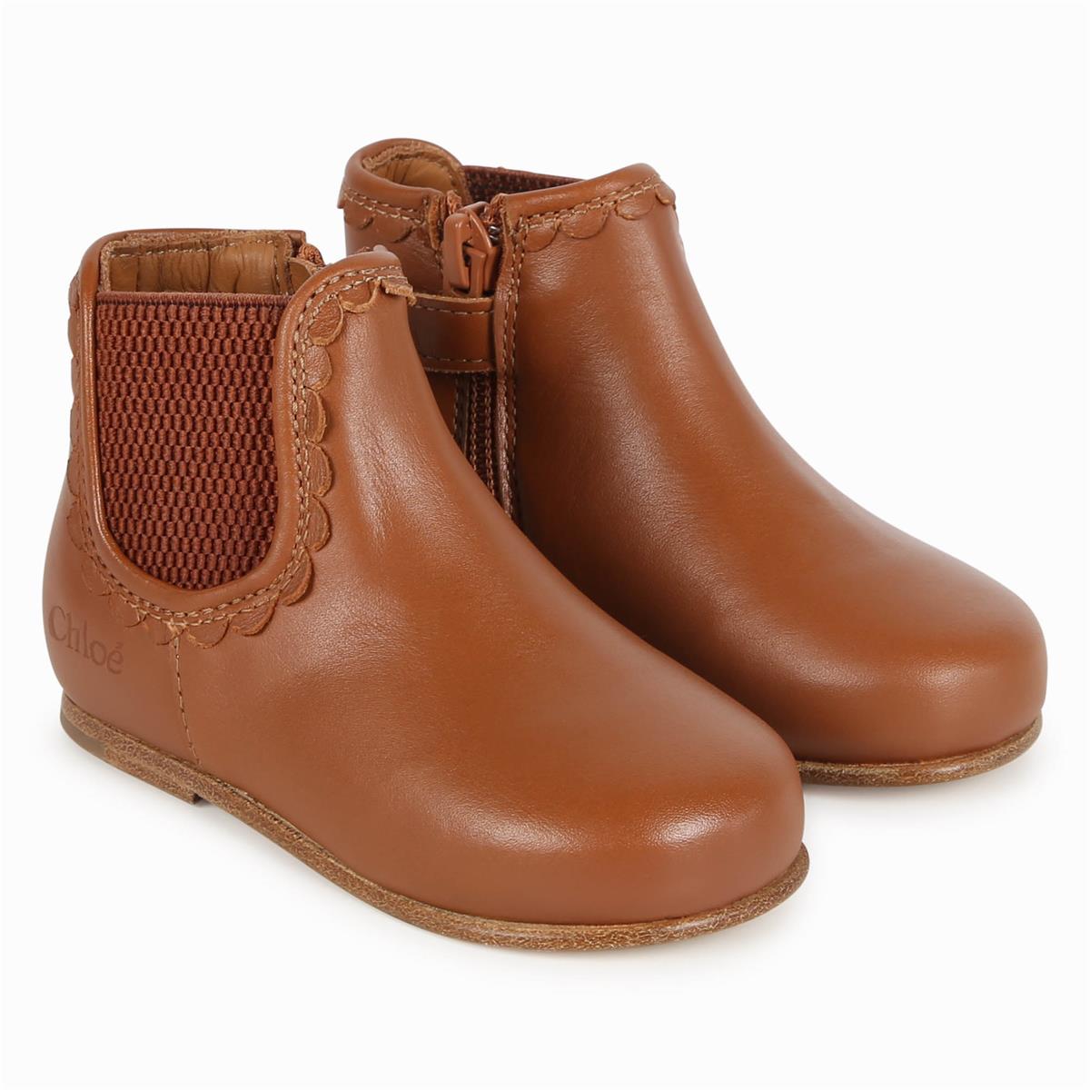 Baby Girls Brown Boots