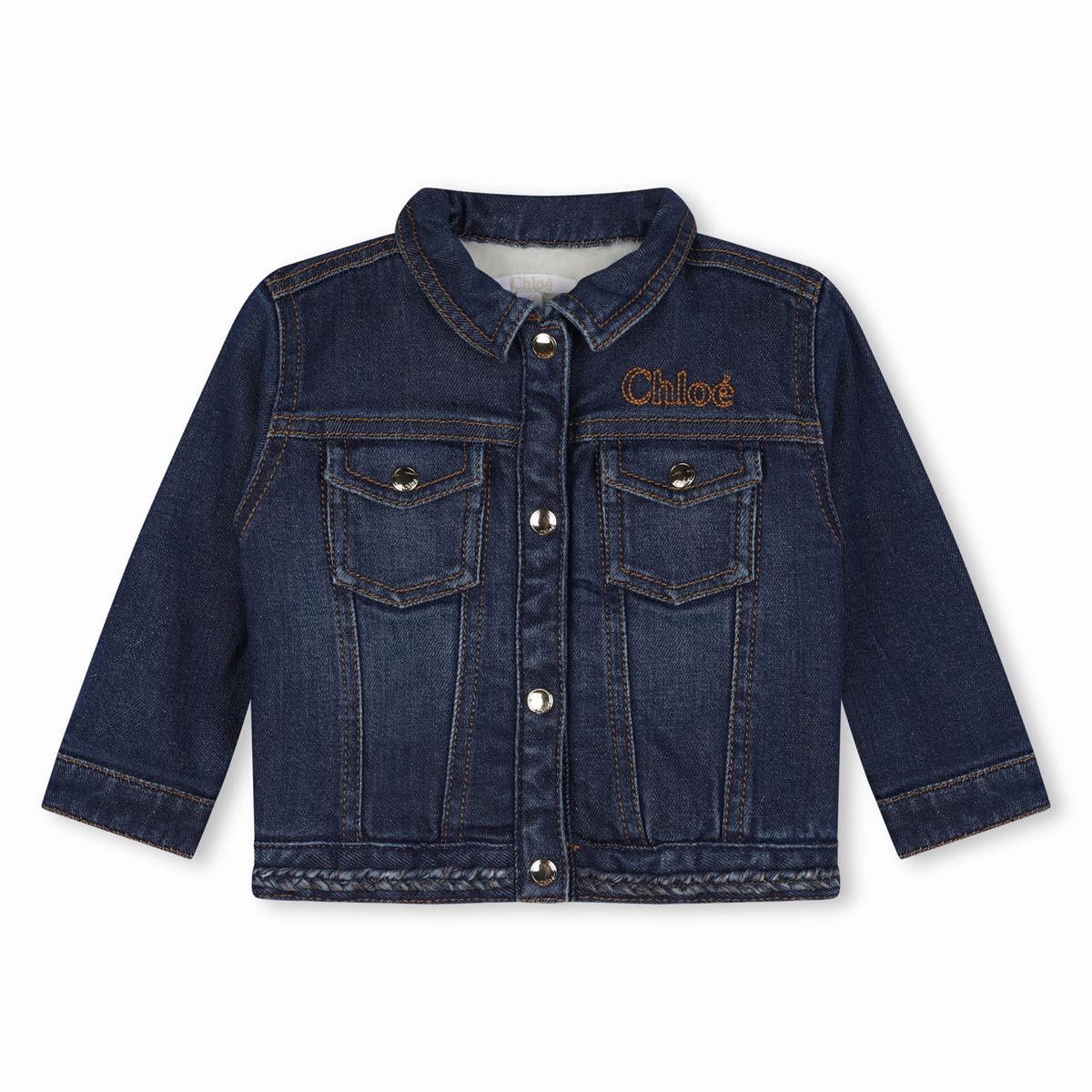 Baby Girls Blue Denim Jacket