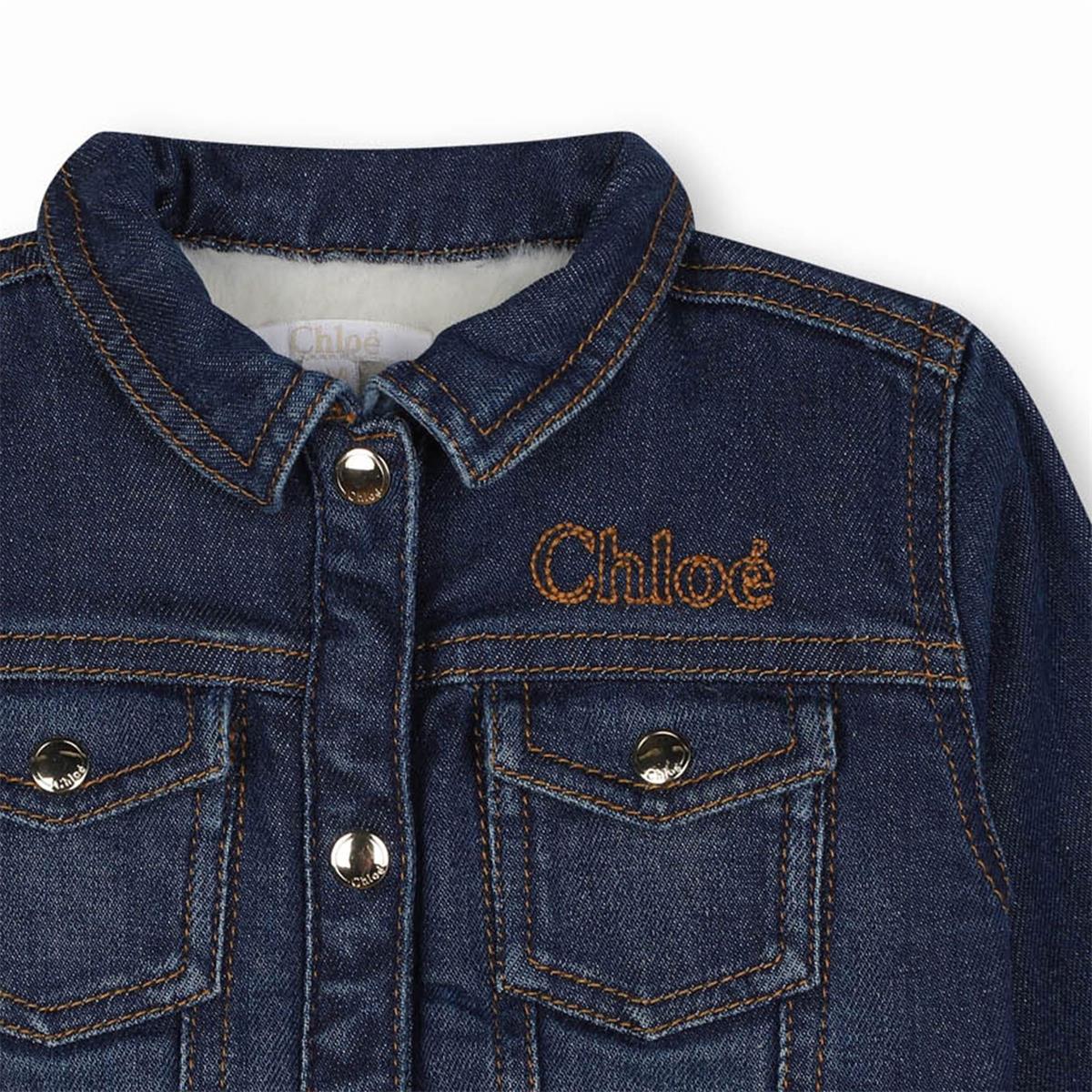 Baby Girls Blue Denim Jacket