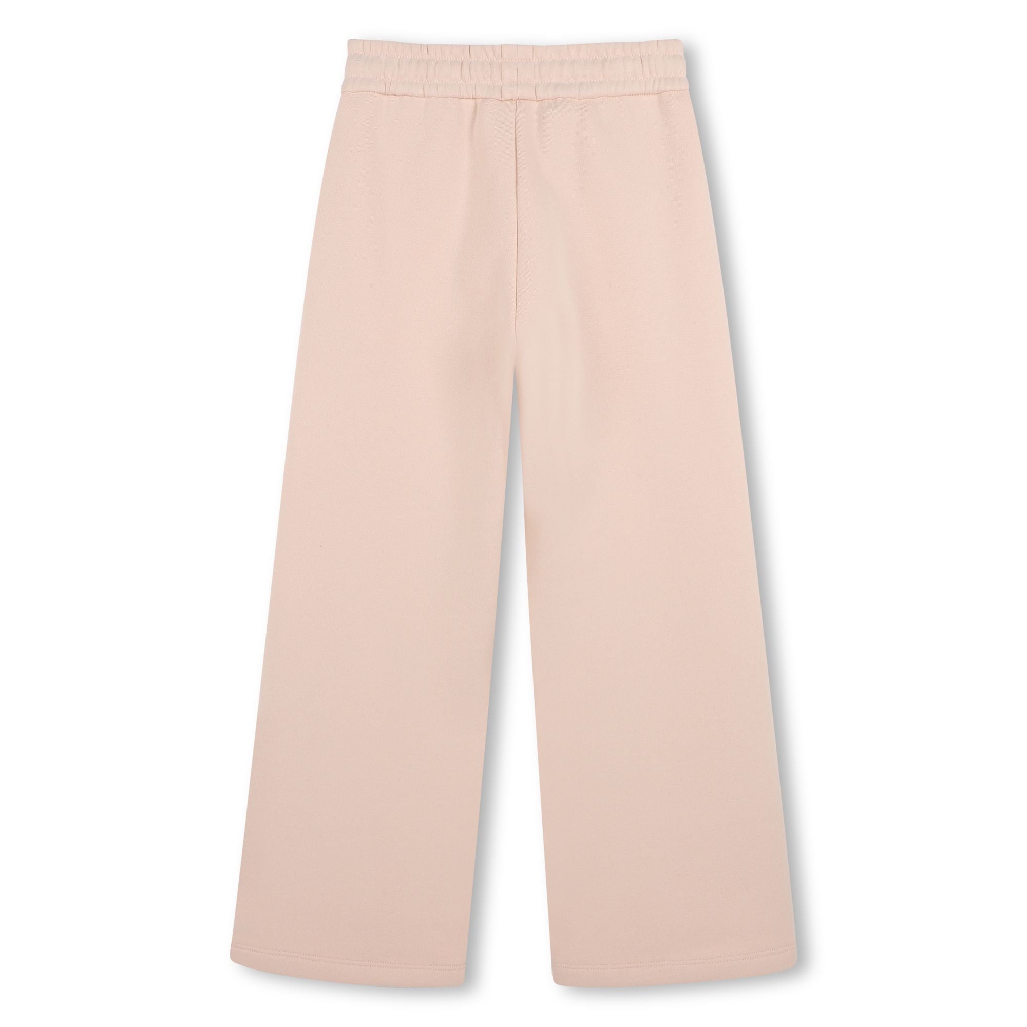 Girls Pink Cotton Trousers