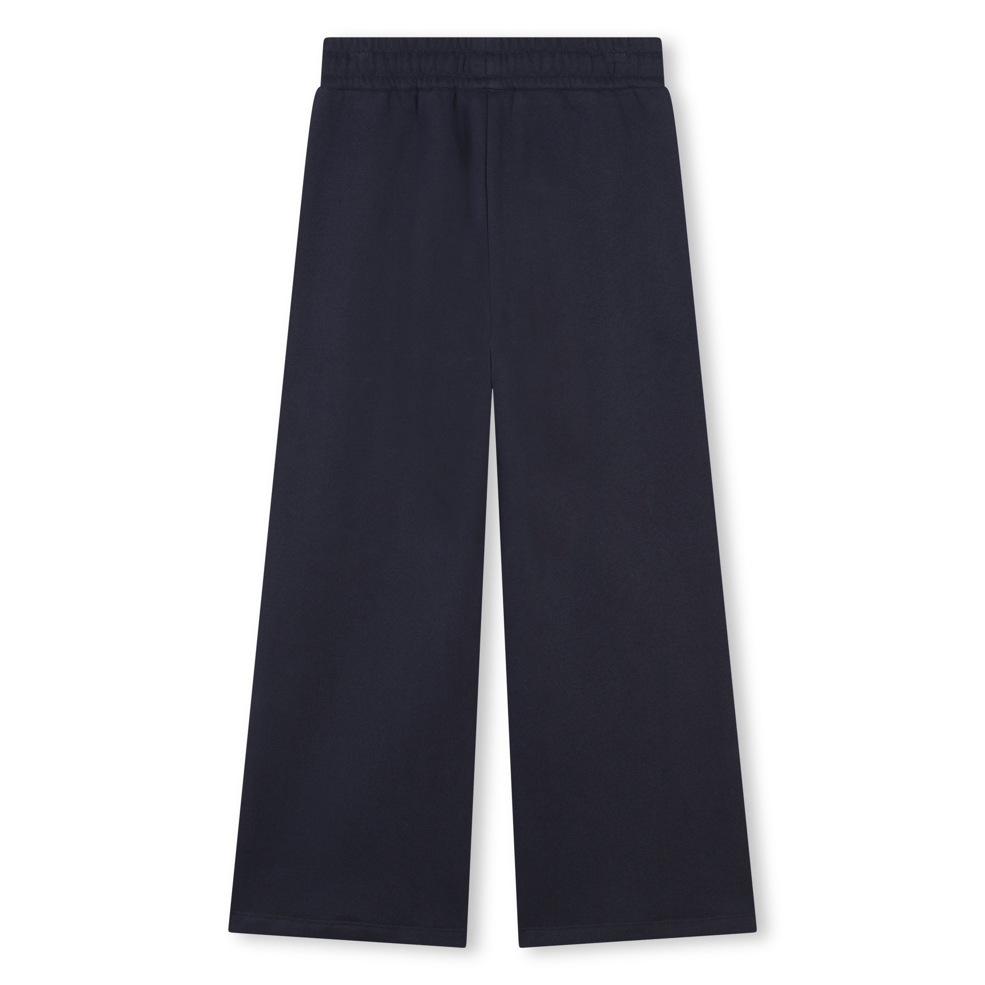 Girls Dark Blue Cotton Trousers