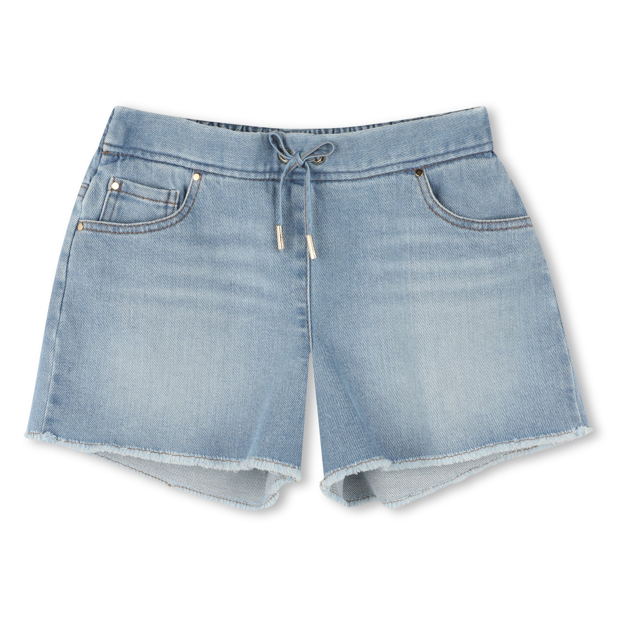 Girls Blue Denim Shorts