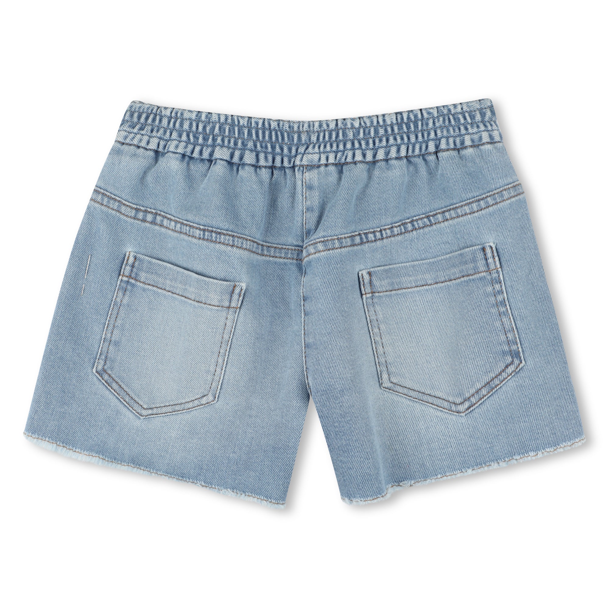 Girls Blue Denim Shorts