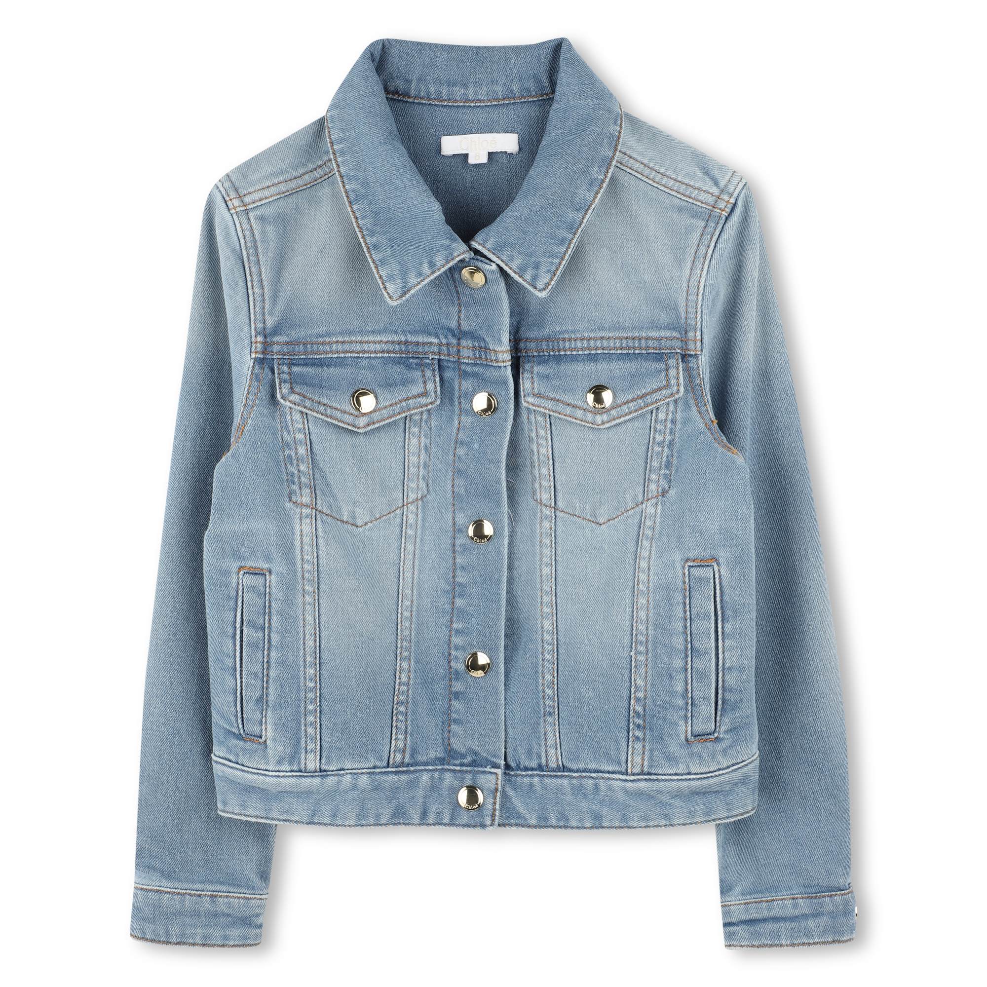 Girls Blue Denim Jacket