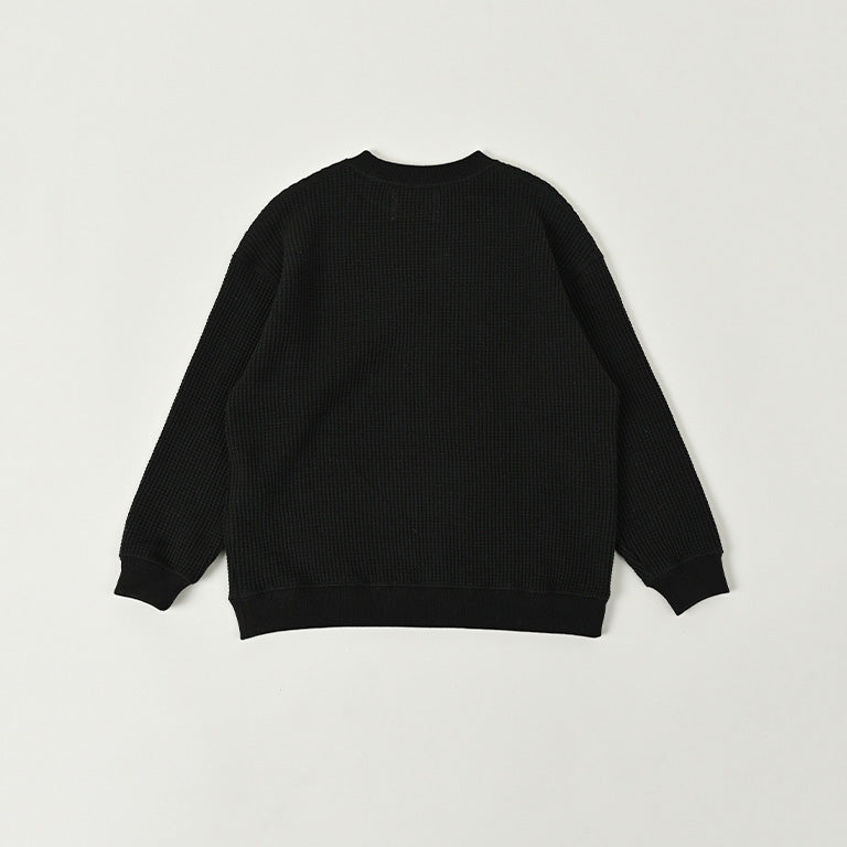 Boys & Girls Black Cotton Sweater