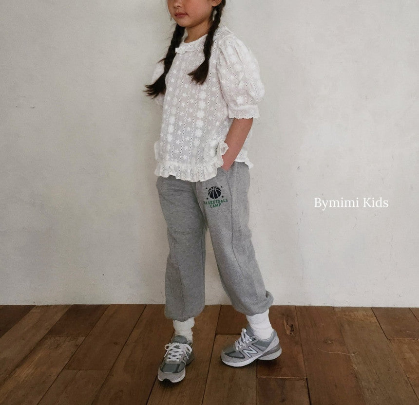 Boys & Girls Grey Cotton Trousers