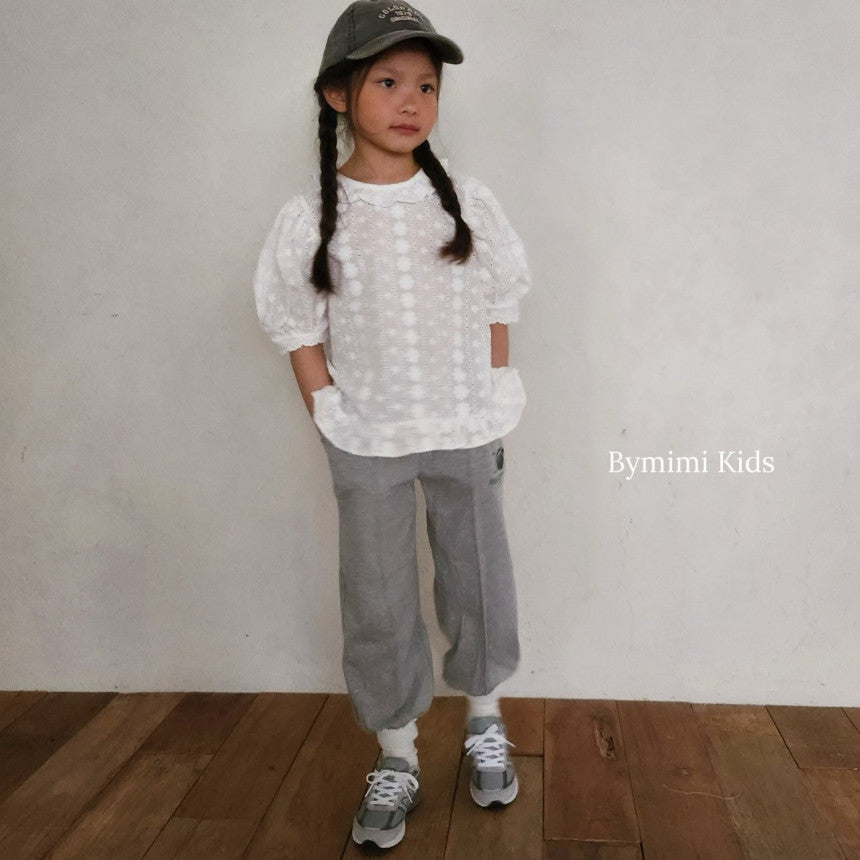 Boys & Girls Grey Cotton Trousers