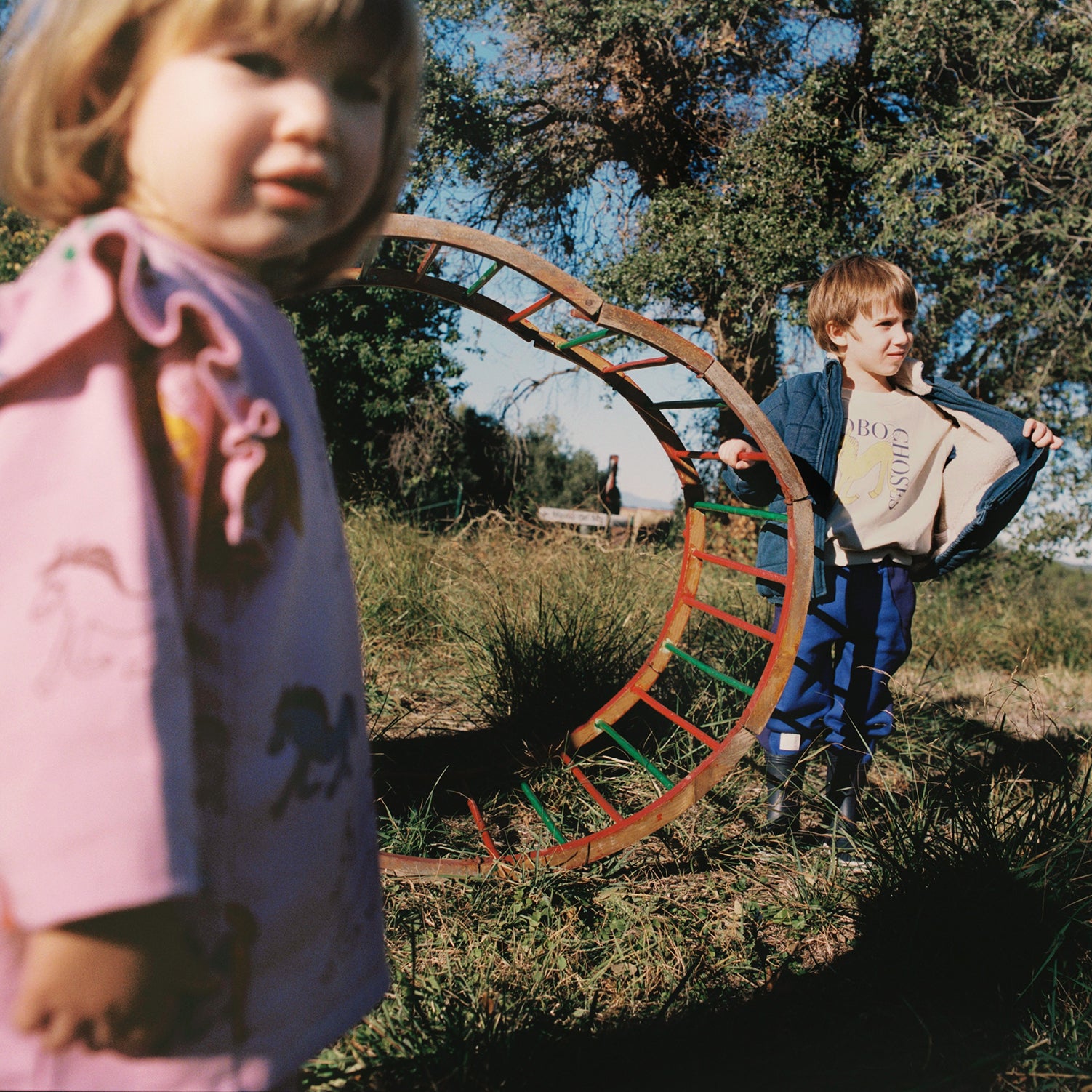 Boys & Girls Blue Denim Jacket