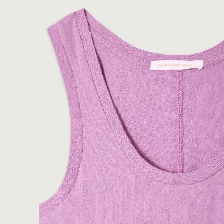 Women Lilac Cotton Vest