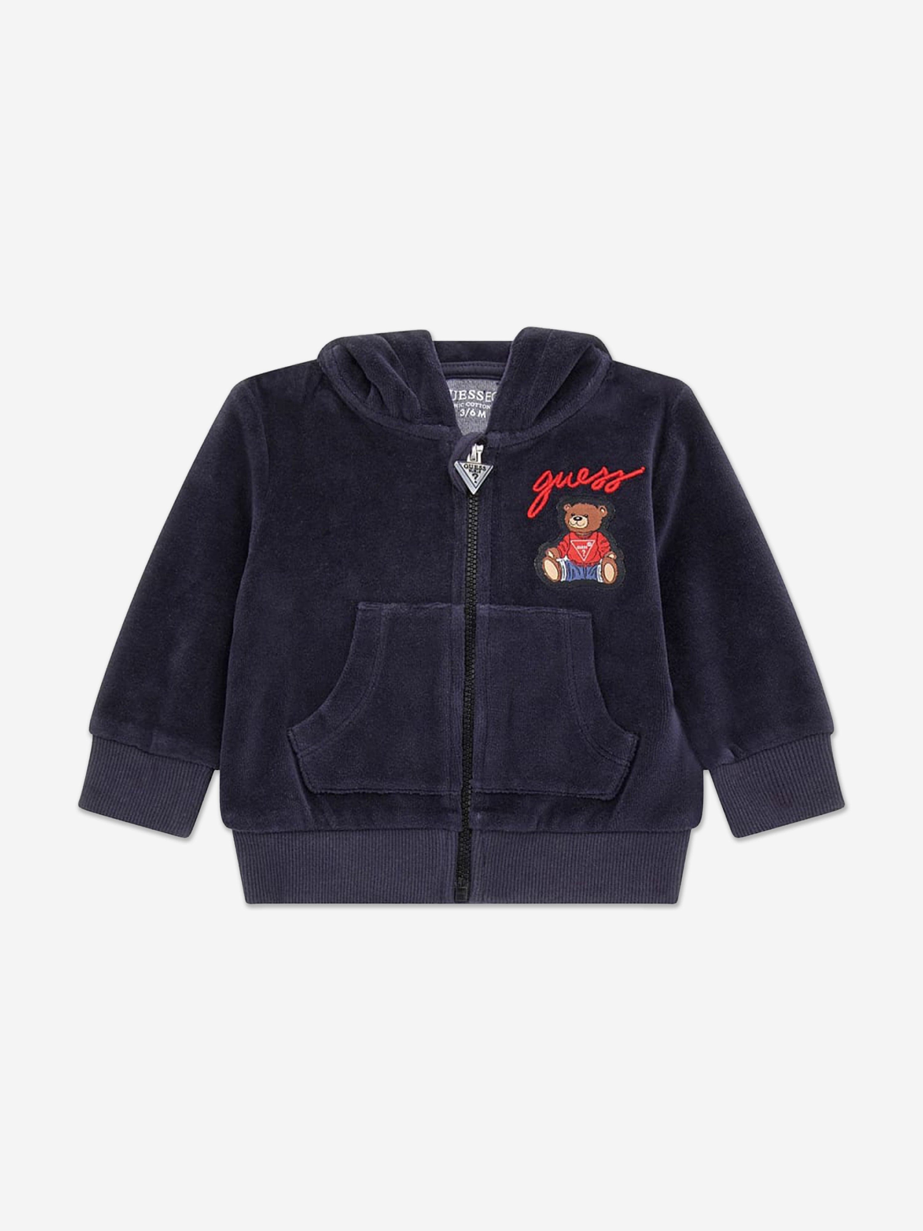 Baby Boys Teddy Bear Logo Tracksuit in Blue