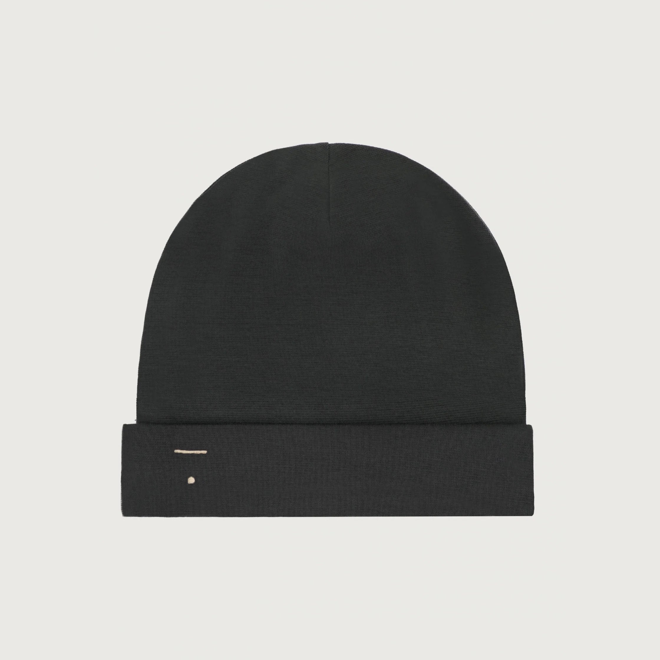 Boys & Girls Black Cotton Hat