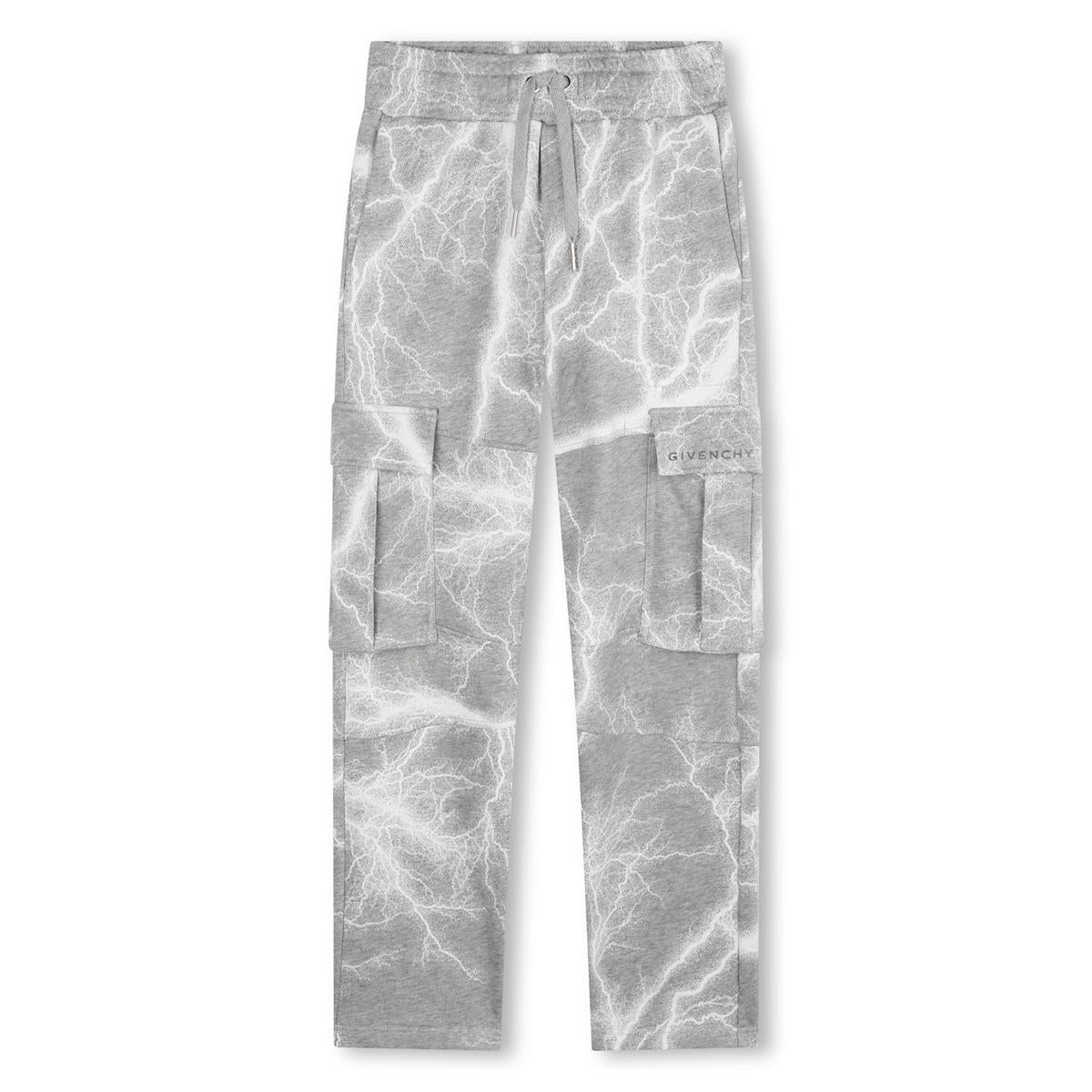 Boys Grey Cotton Trousers